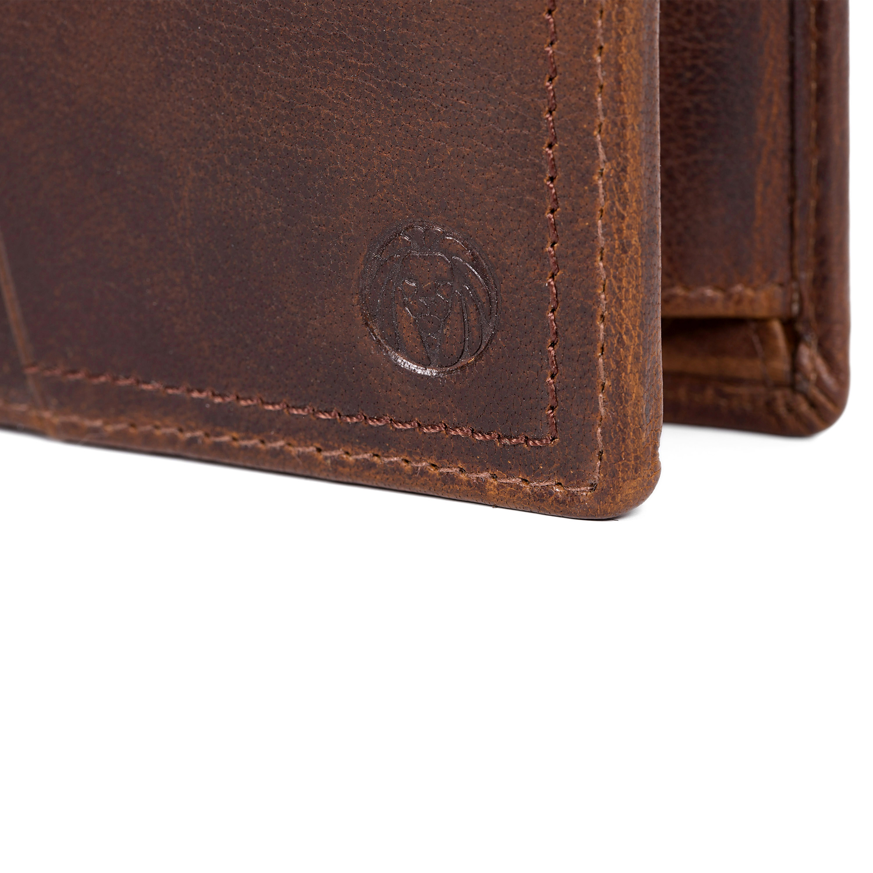 Montreal | Rustic Tan RFID Leather Wallet - 16