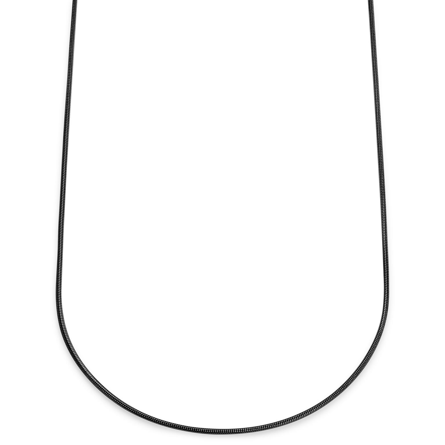 Essentials | 2 mm relvatooni mustast maduketist kaelakee Essentials | 2 mm relvatooni mustast maduketist kaelakee