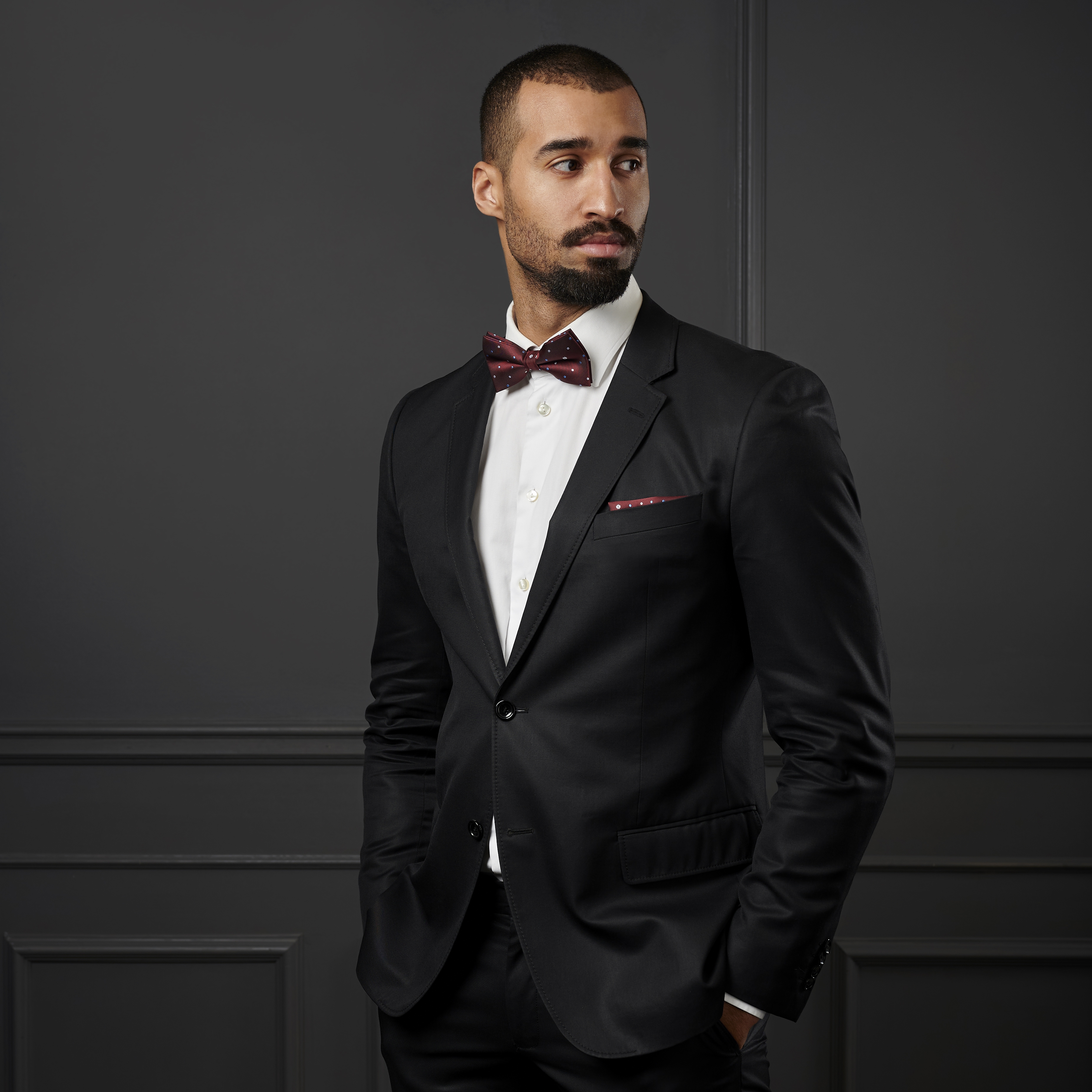 Bordeaux Pocket Square - 8