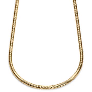 Essentials | 6 mm Gold-Tone Snake Chain Necklace Essentials | 6 mm Gold-Tone Snake Chain Necklace