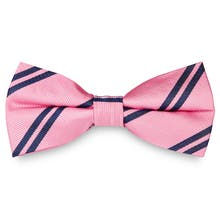 Pink pre tied bow ties