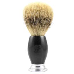 Sumac Silver Tip Badger Oval Shaving Brush