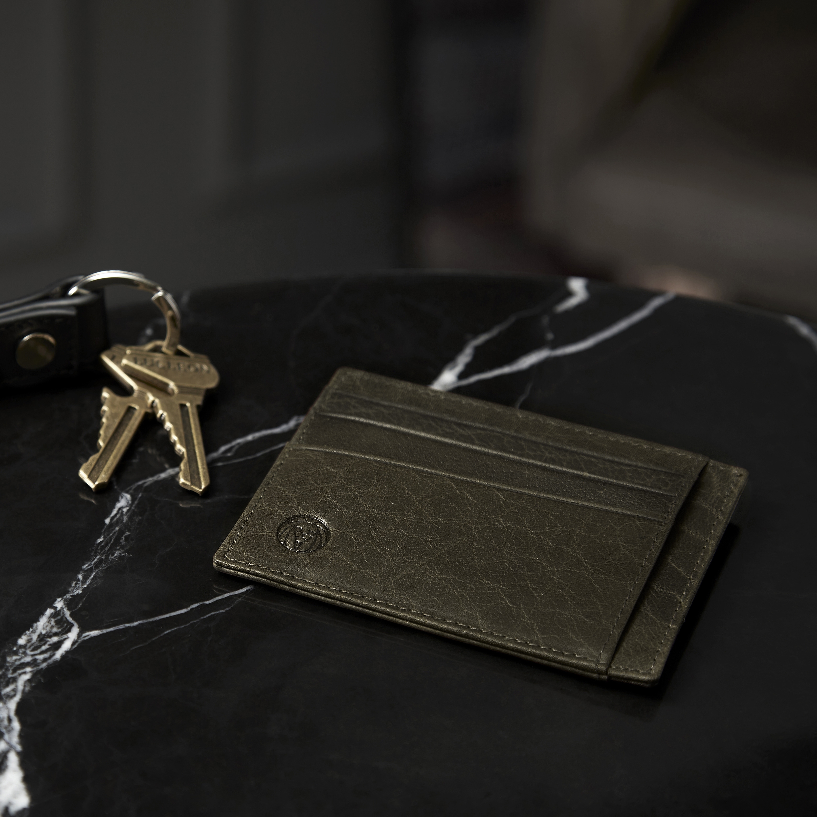 Oliivinvihreä Montreal RFID-korttikotelo - 6