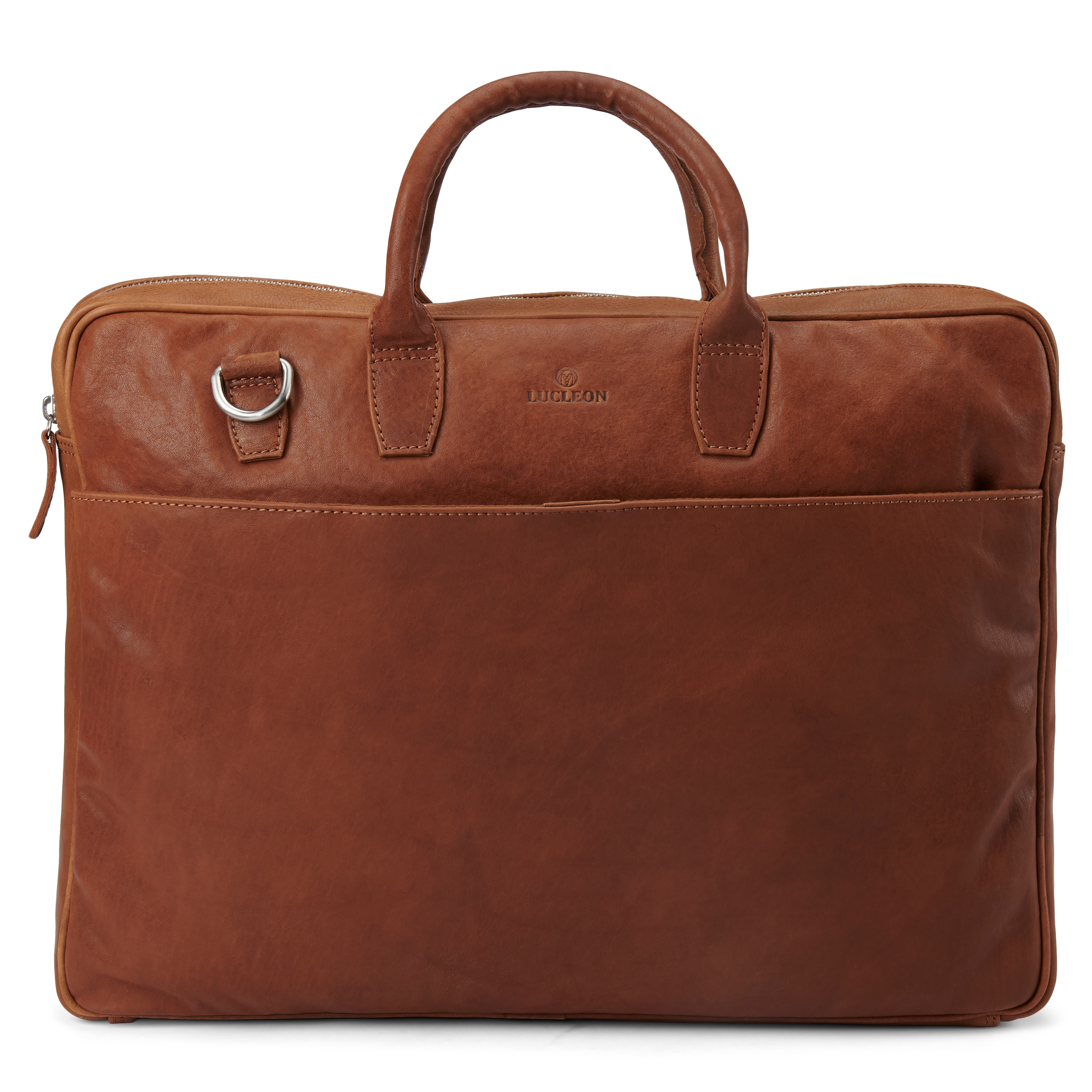 Kambodsja Slank Lysebrun 17" Skinnveske - 2