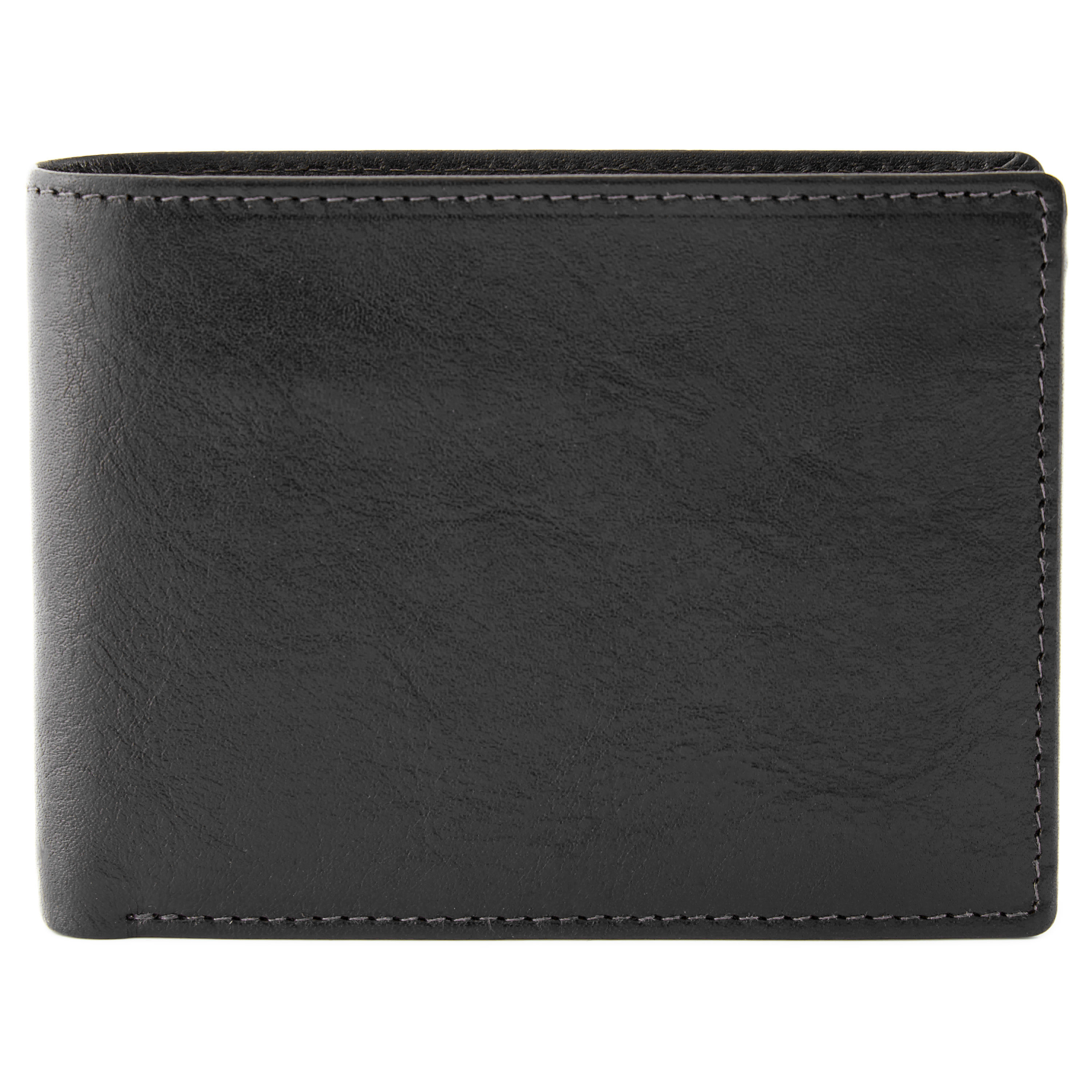 Svart Skinnlommebok - 5