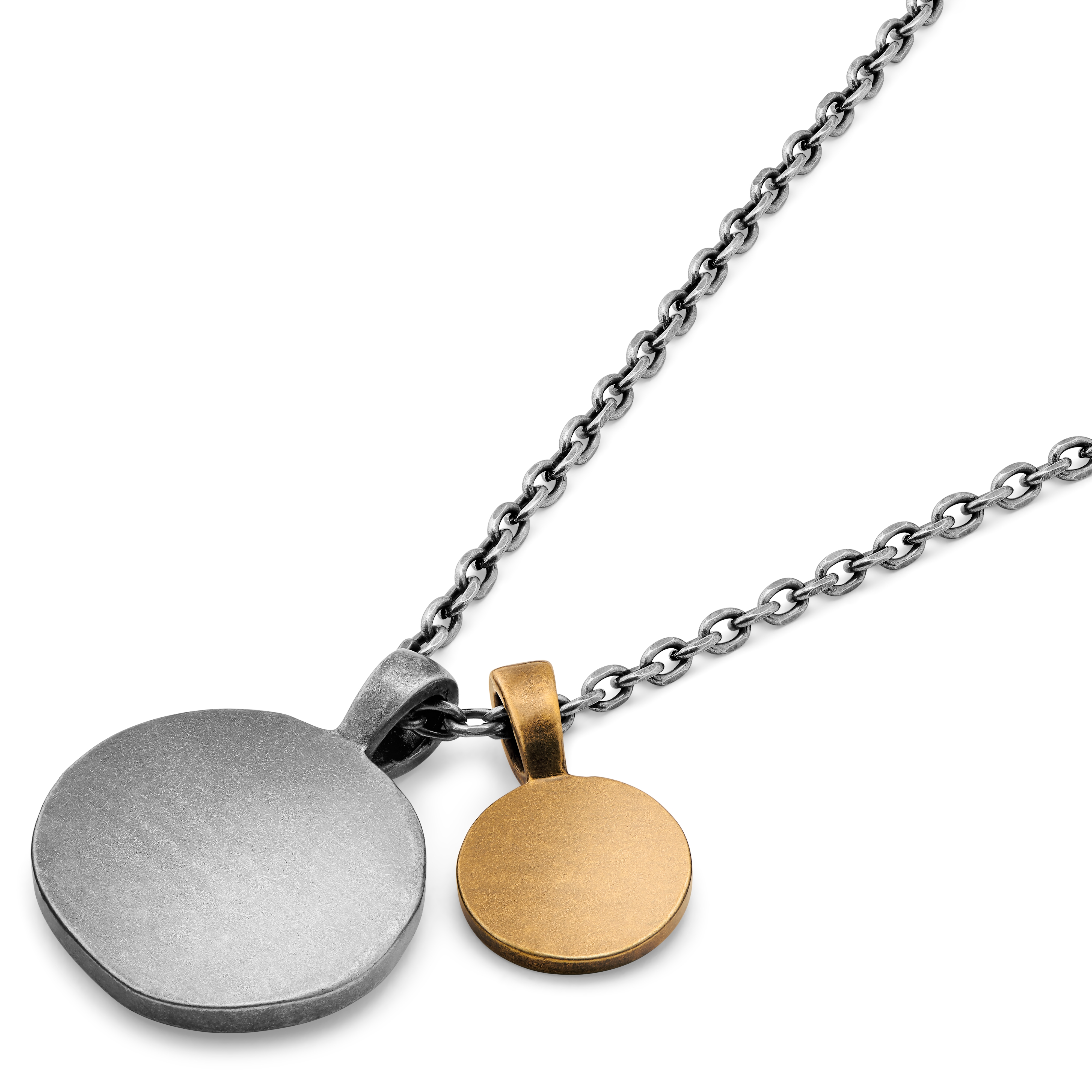 Obelius | Vintage Silver-tone Pegasus Necklace - 5