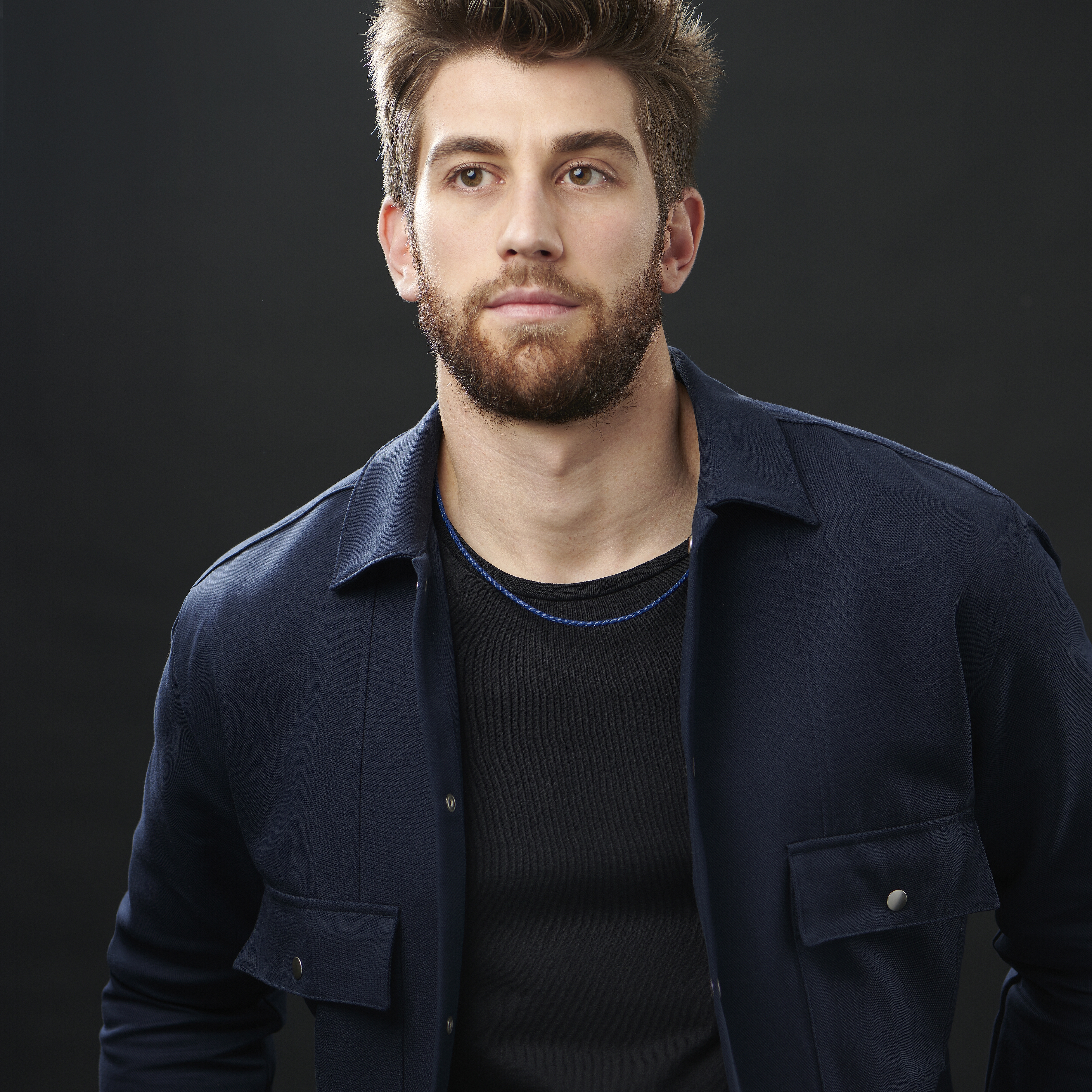 3mm Blå Vævet Læderhalskæde - 4