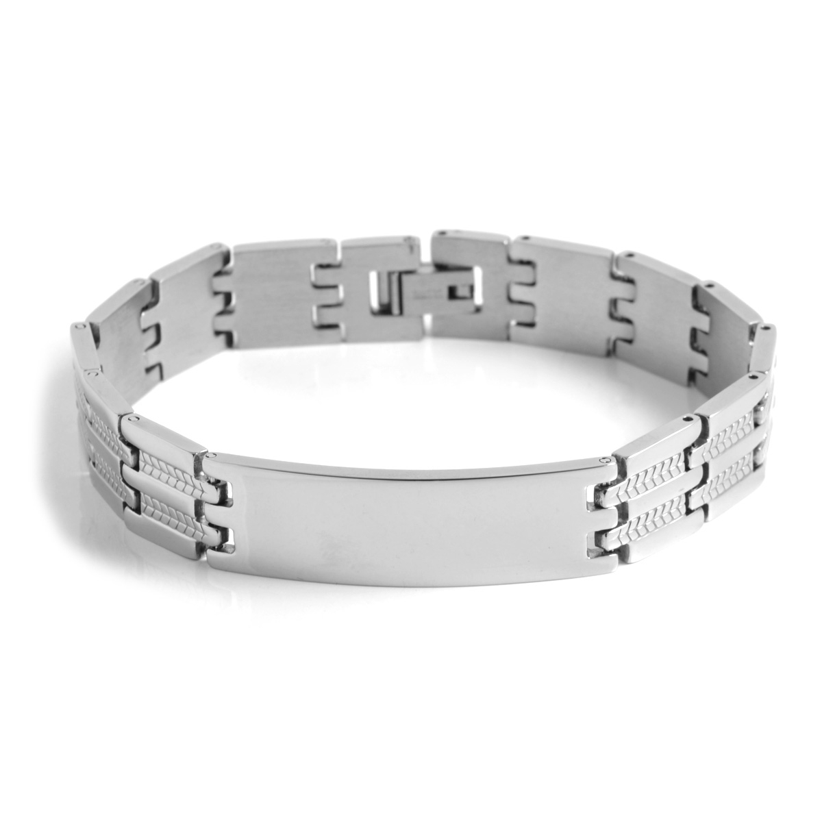 Bracciale in acciaio grande - 1