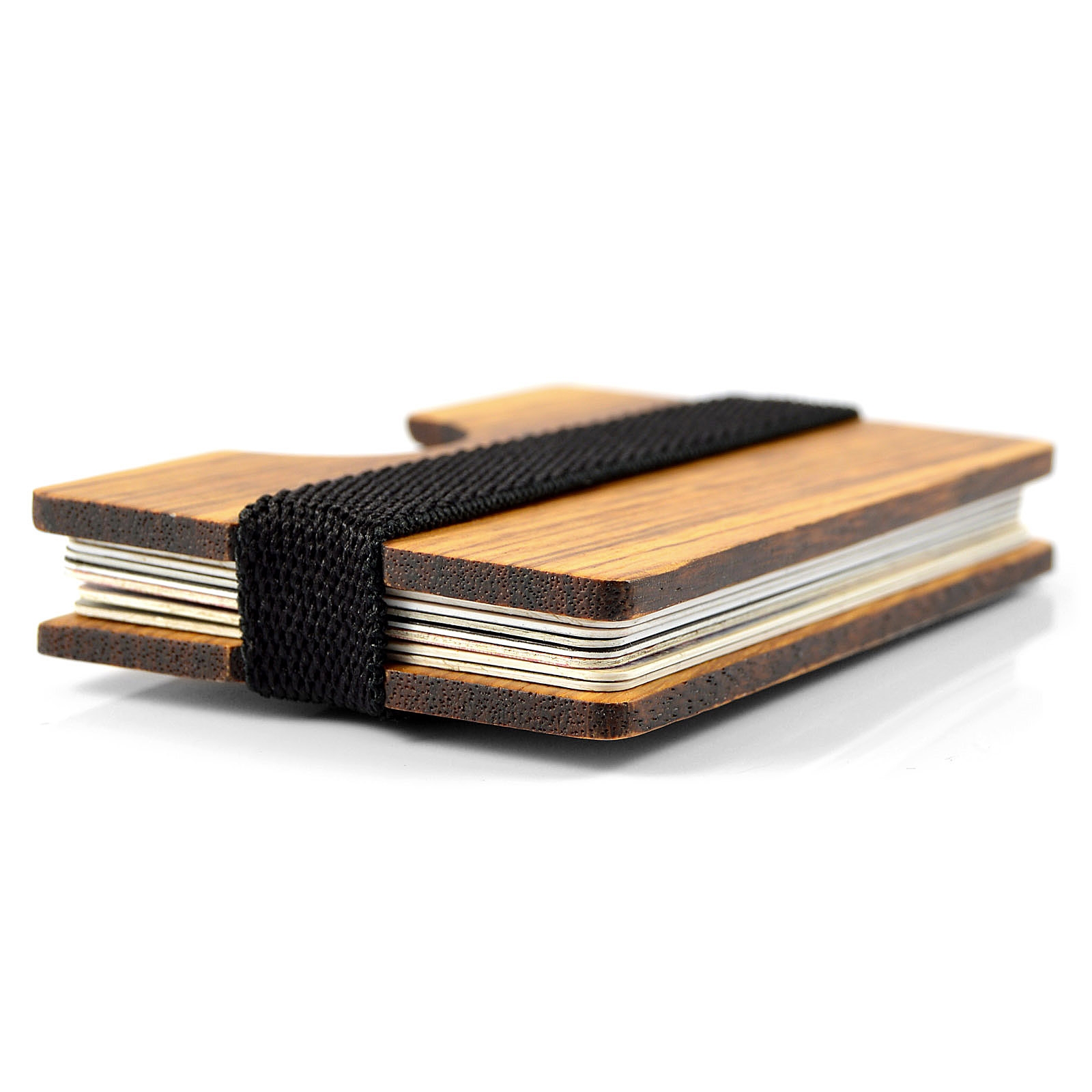 Zebra Wood Card Holder - 5