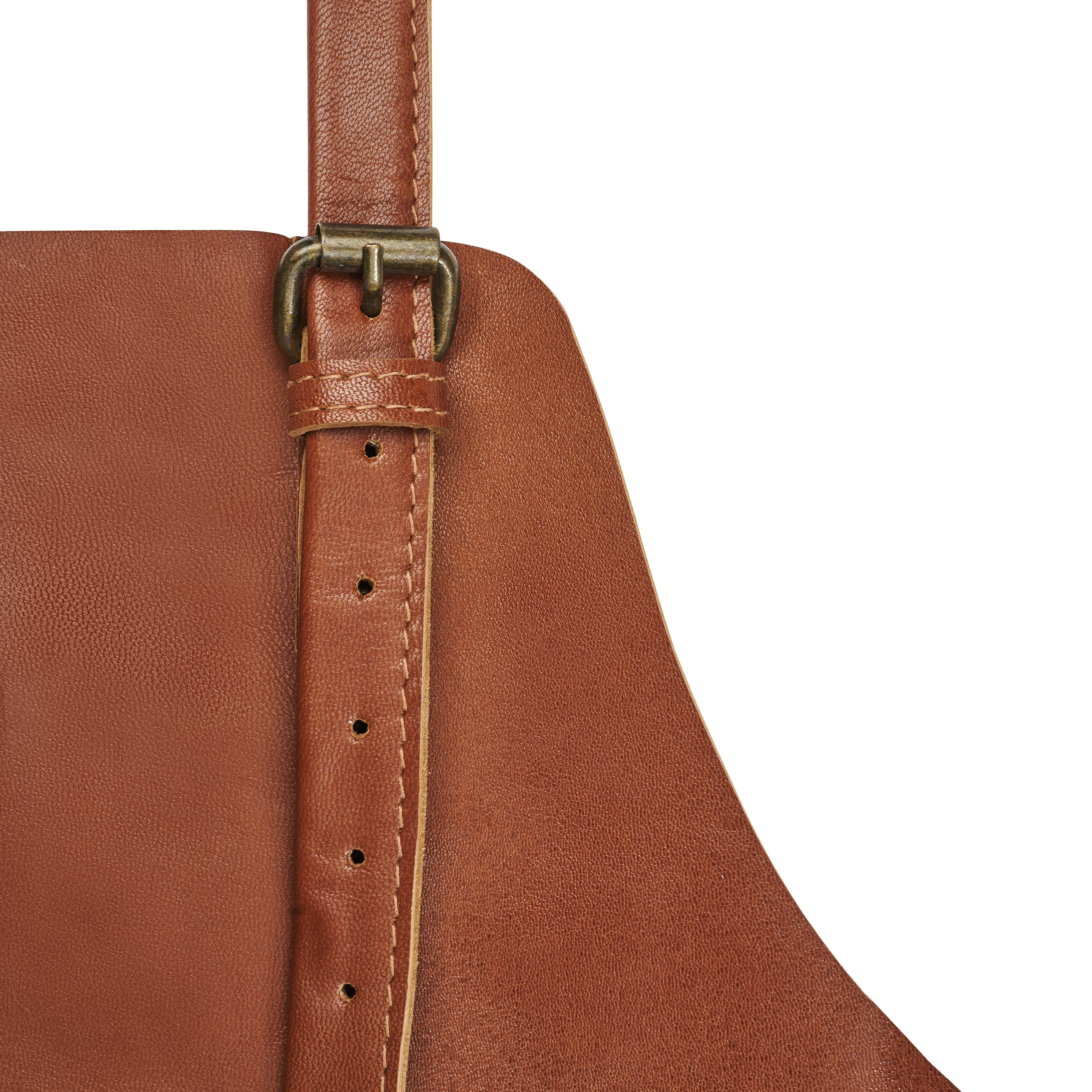 Schürze | Mocca Ziegenleder - 2