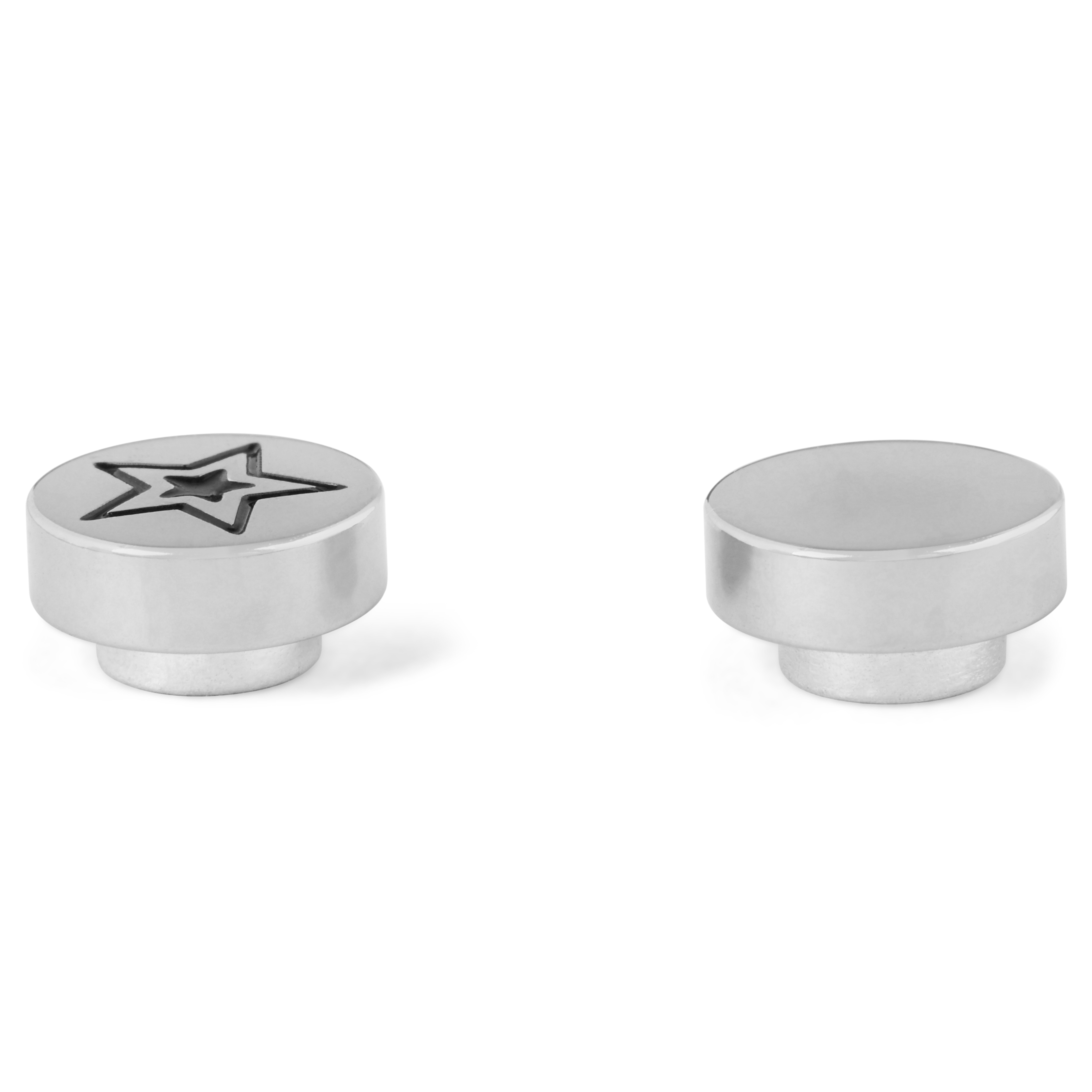 Pendiente magnético de acero con estrella - 2