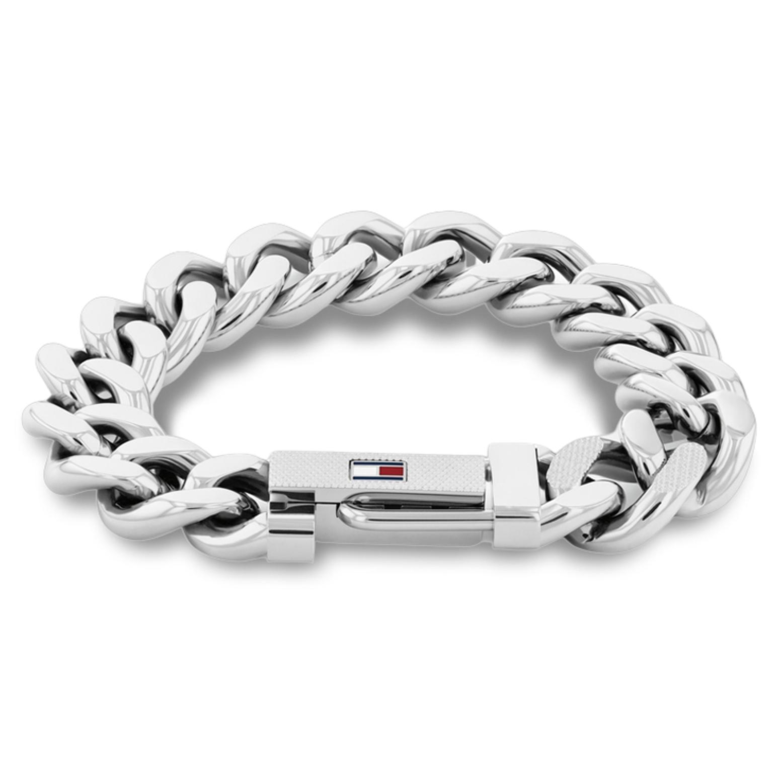 Náramok TOMMY HILFIGER Wild v striebornom tóne Náramok TOMMY HILFIGER Wild v striebornom tóne