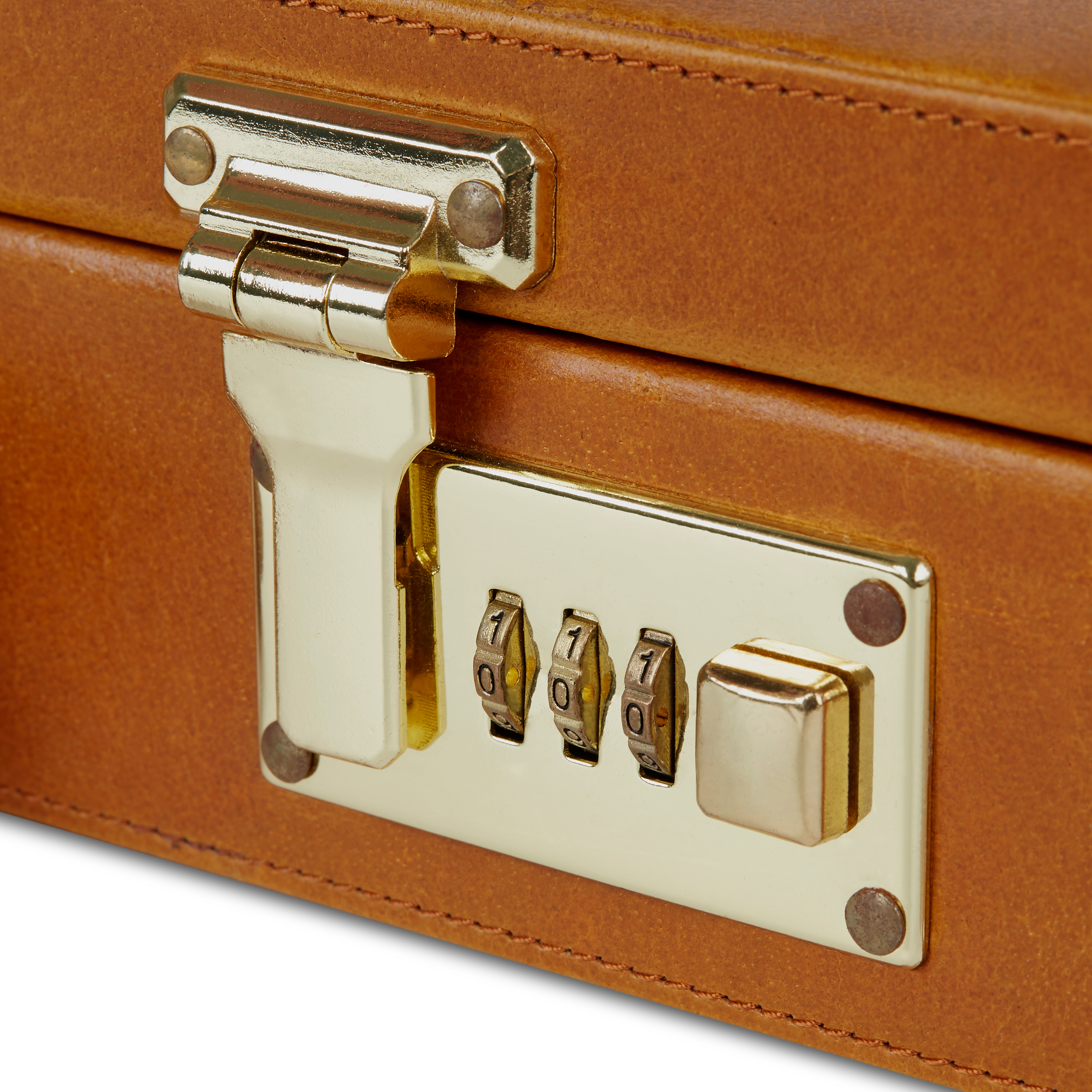 Attachemappe i Tan Læder - 6