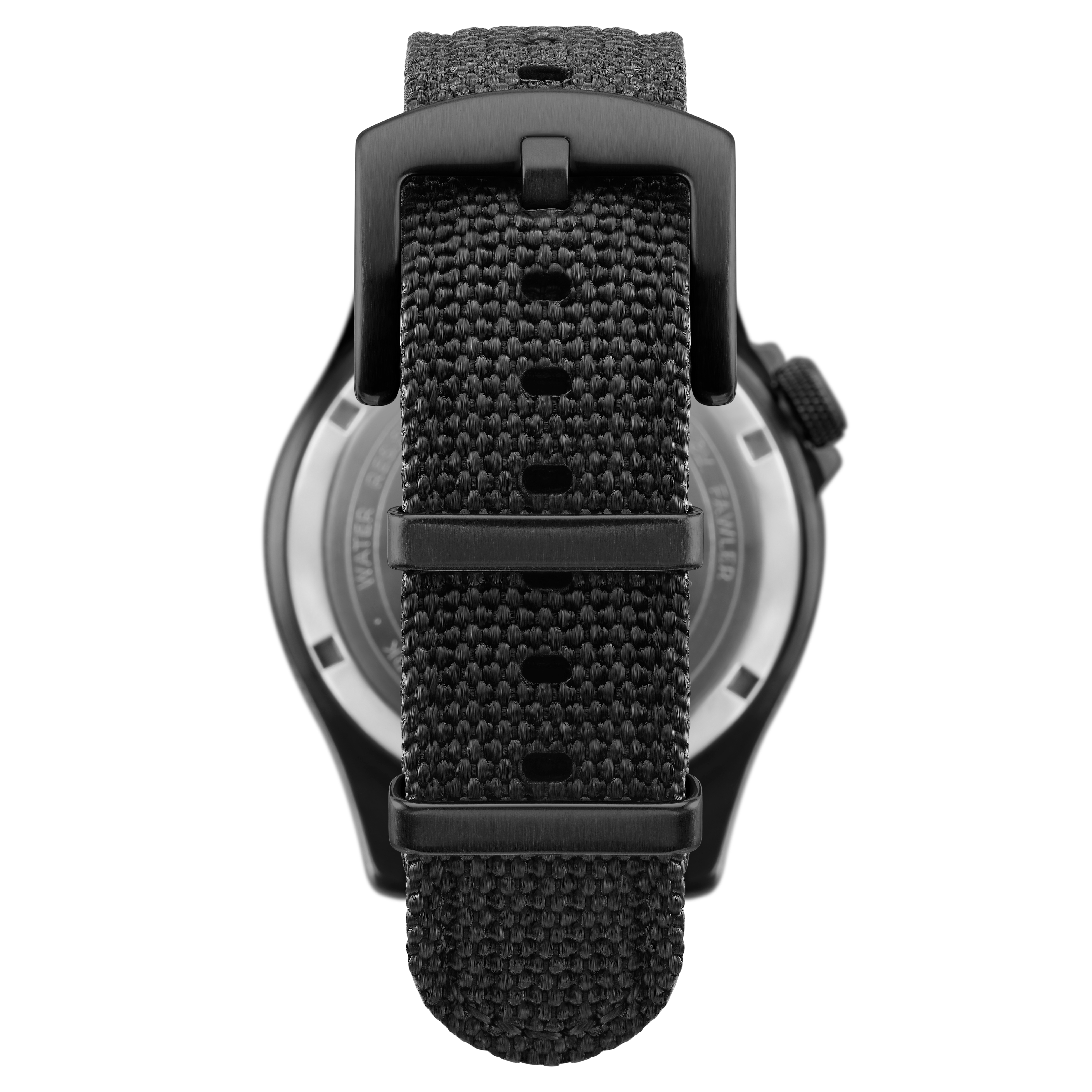 Luscent | Schwarze gebürstete Taucheruhr mit Vollluminanz-Zifferblatt - 4