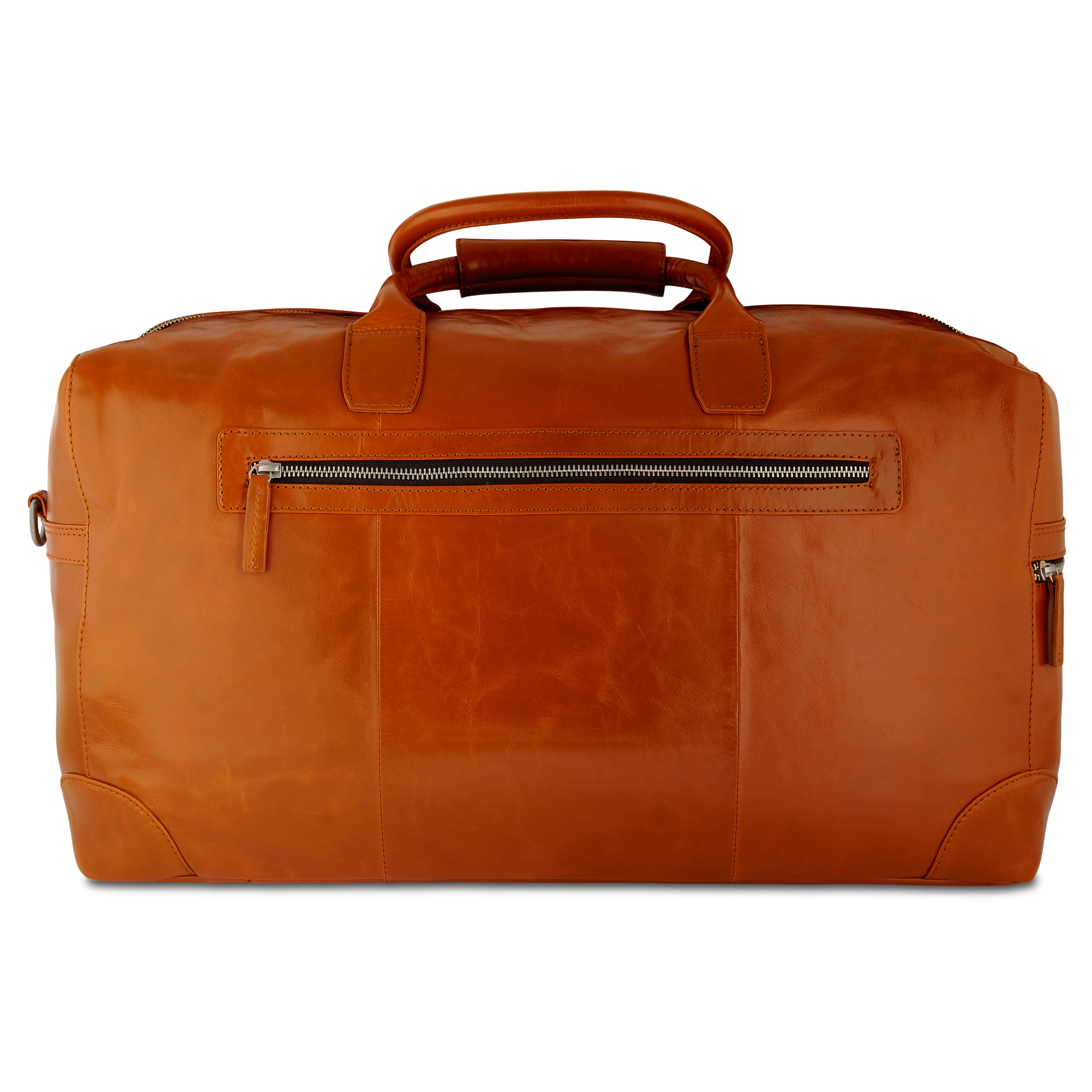 Tankleurige Jasper Leren Weekentas - 3