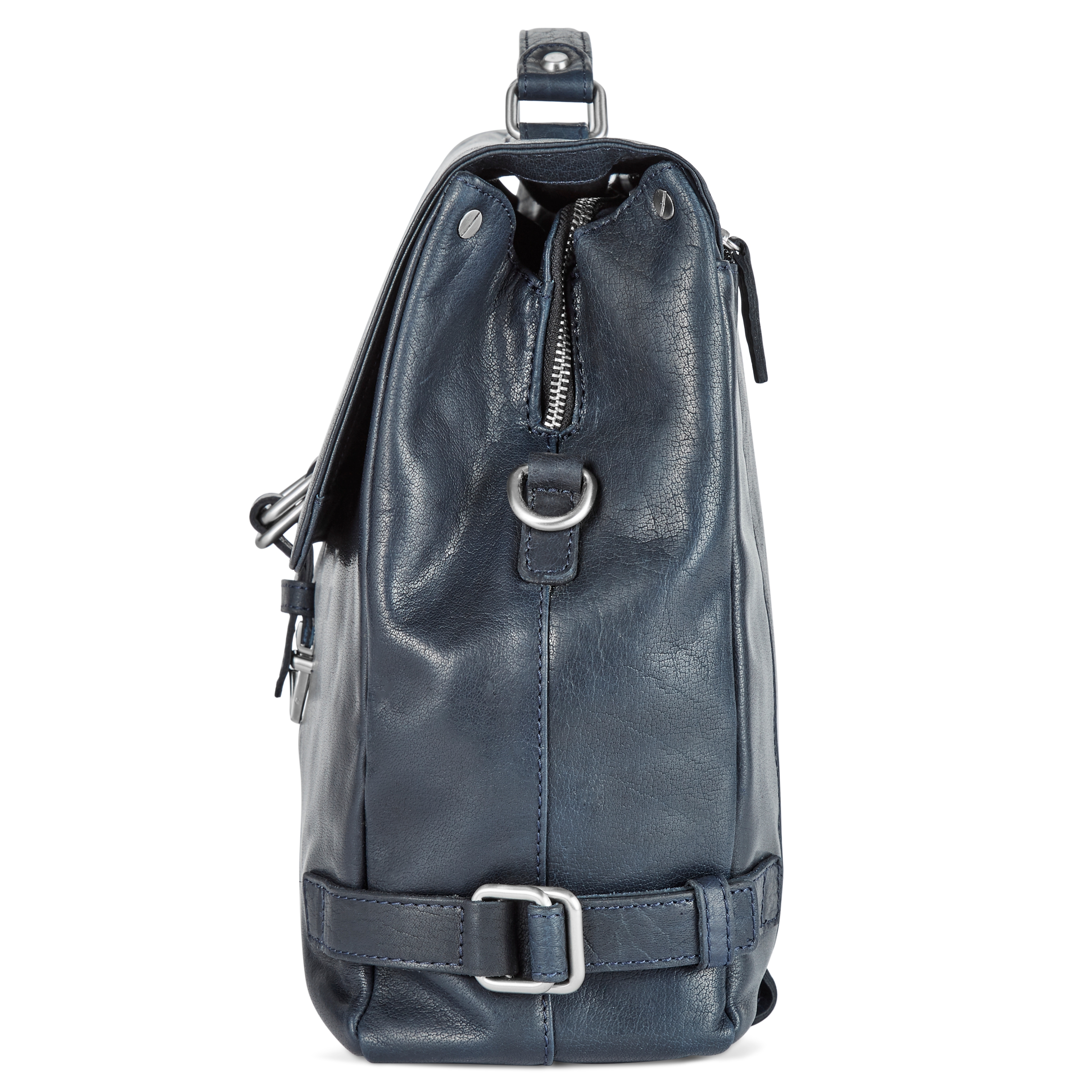 Laivastonsininen Montreal Luxury -olkalaukku - 4