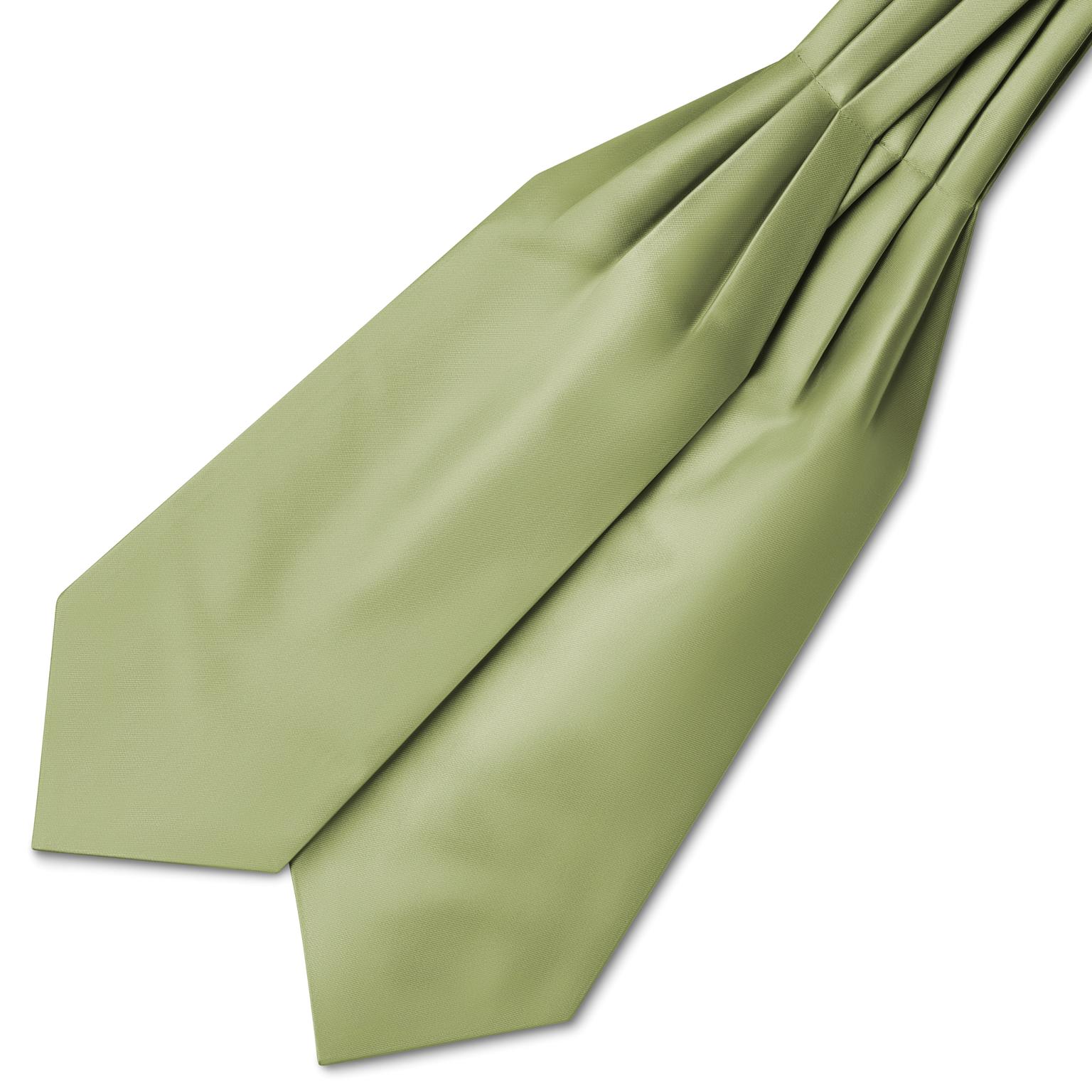 Light Green Satin Cravat Light Green Satin Cravat