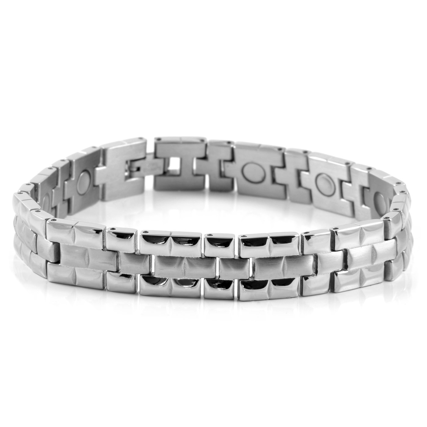 Masculine Steel Magnetic Bracelet | In stock! | Fort Tempus
