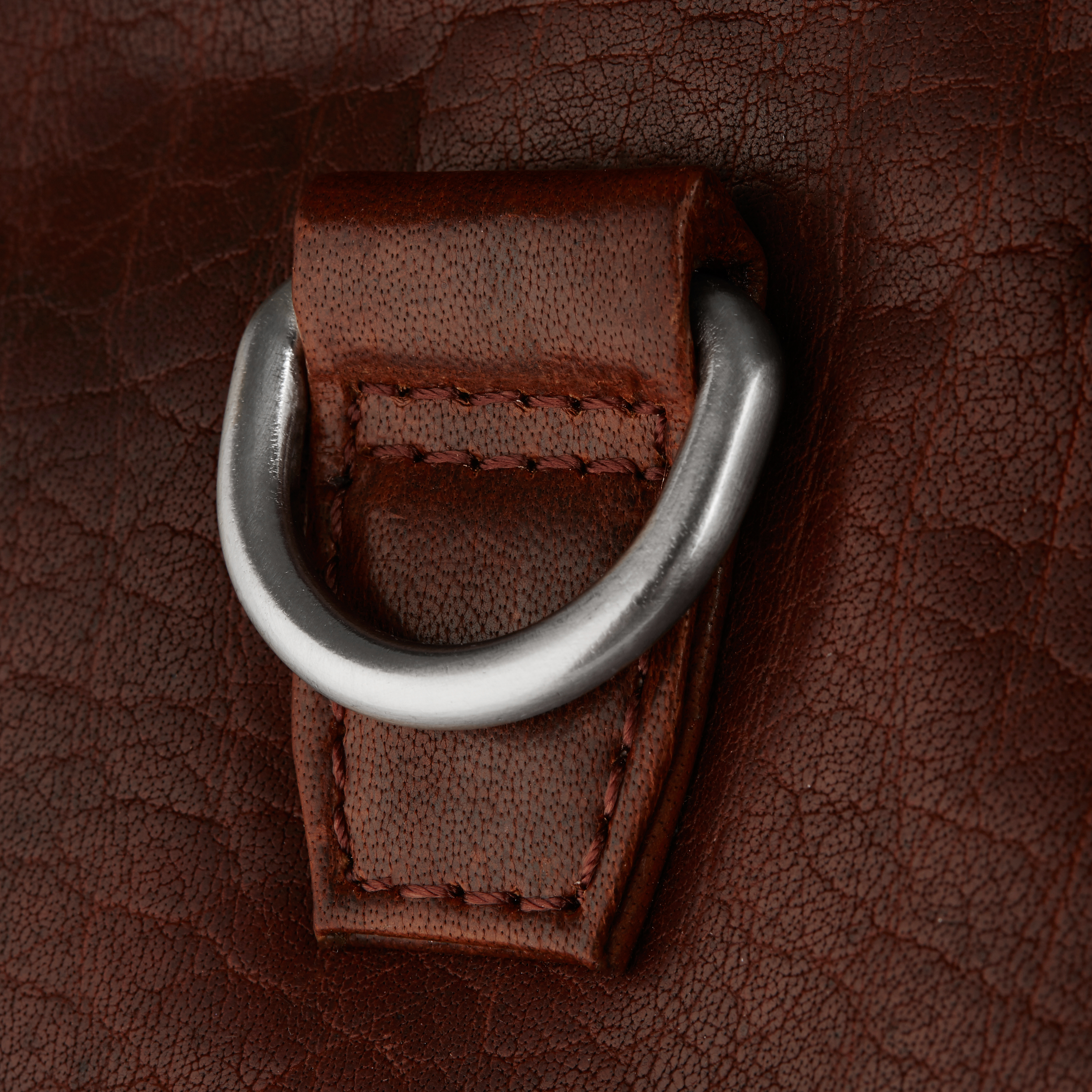 Montreal - Sac à bandoulière pro en cuir marron 17'' - 9