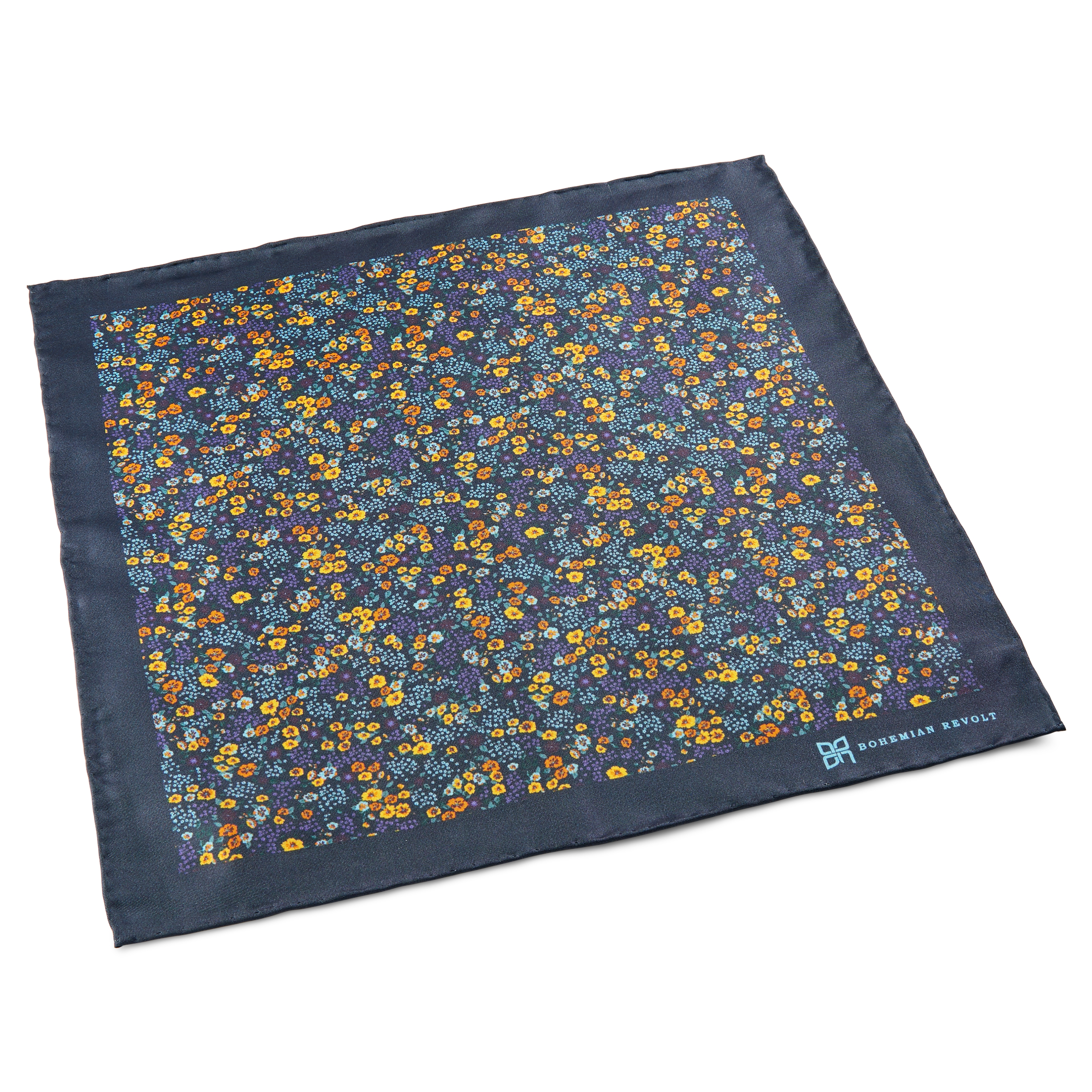 Benito Boho Seiden Einstecktuch - 2