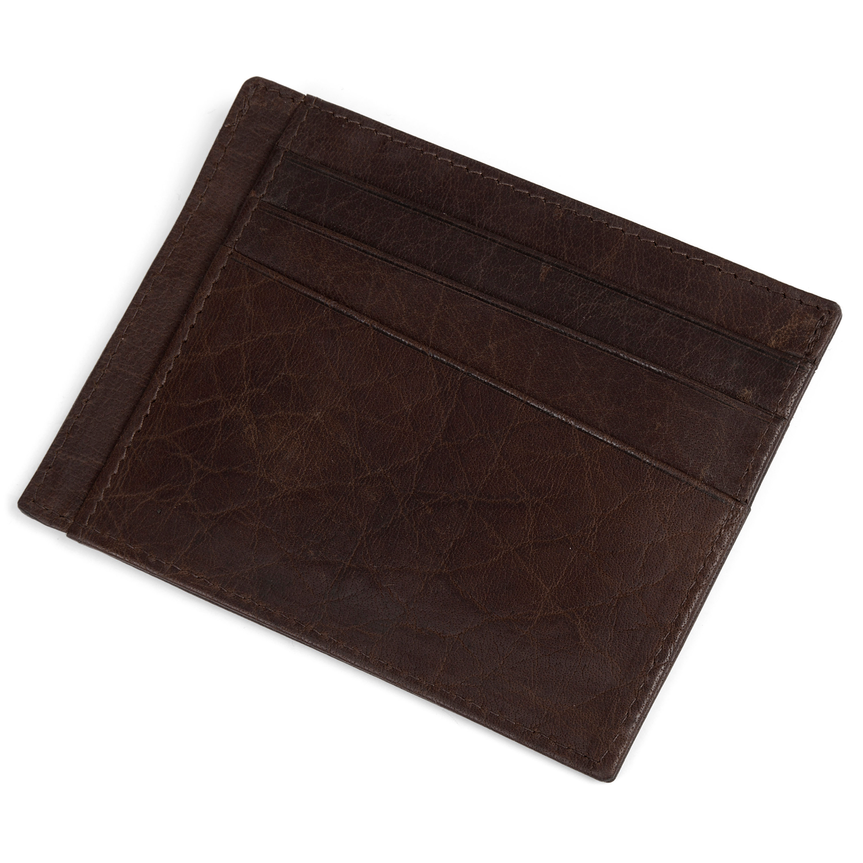 Montreal Brown RFID Leather Card Holder - 4