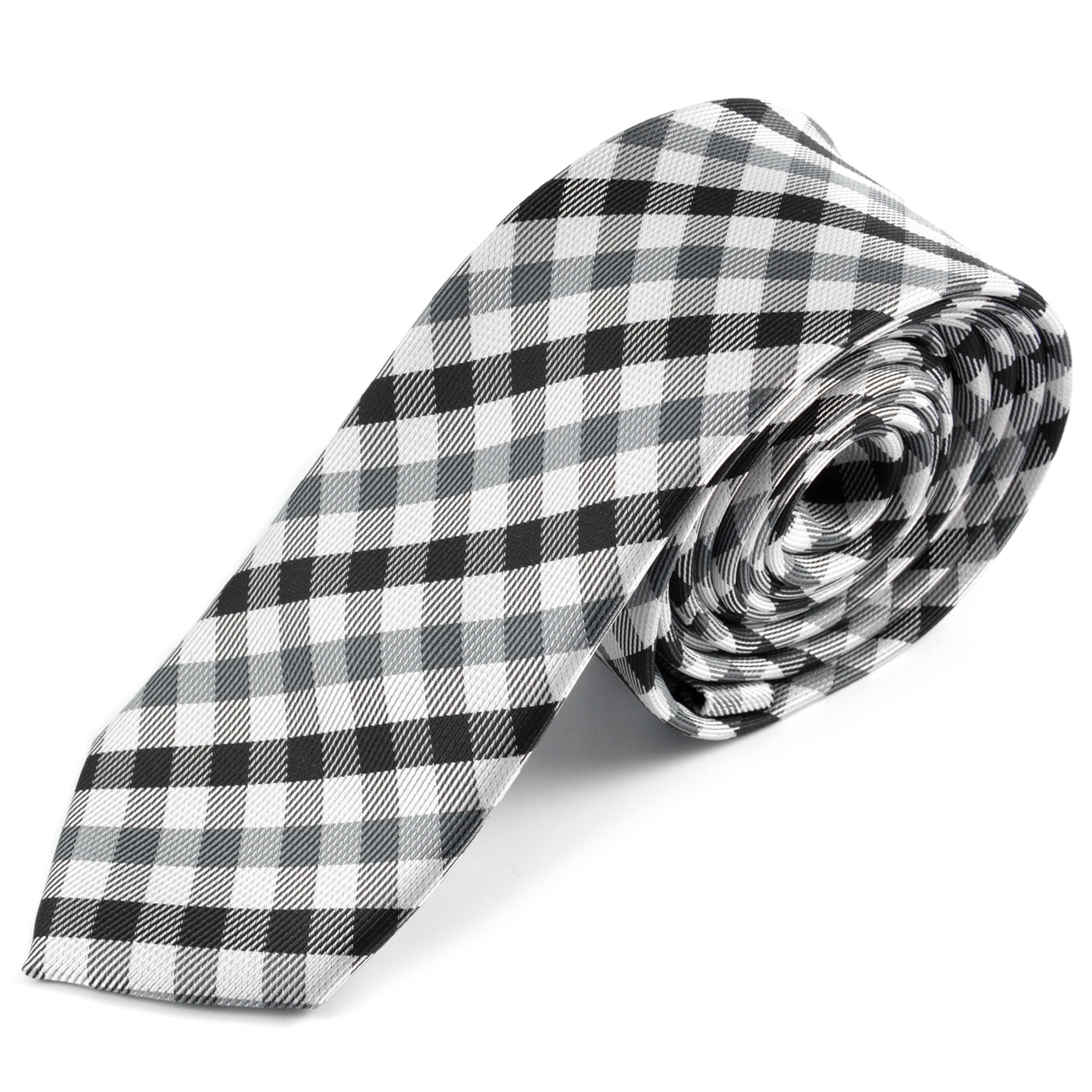checker tie