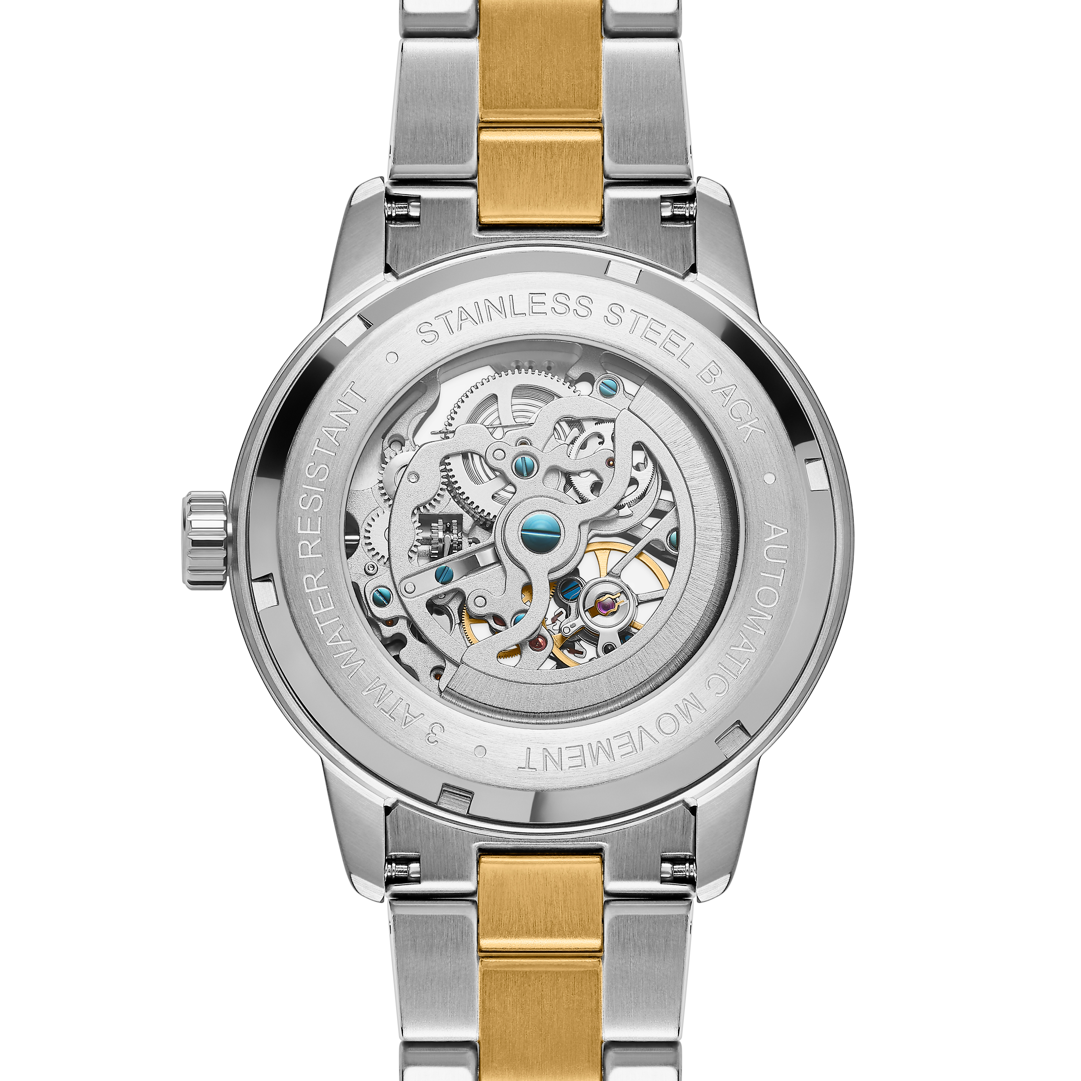 Dante II | Limited Edition Gold-tone & Silver-tone Skeleton Watch - 7
