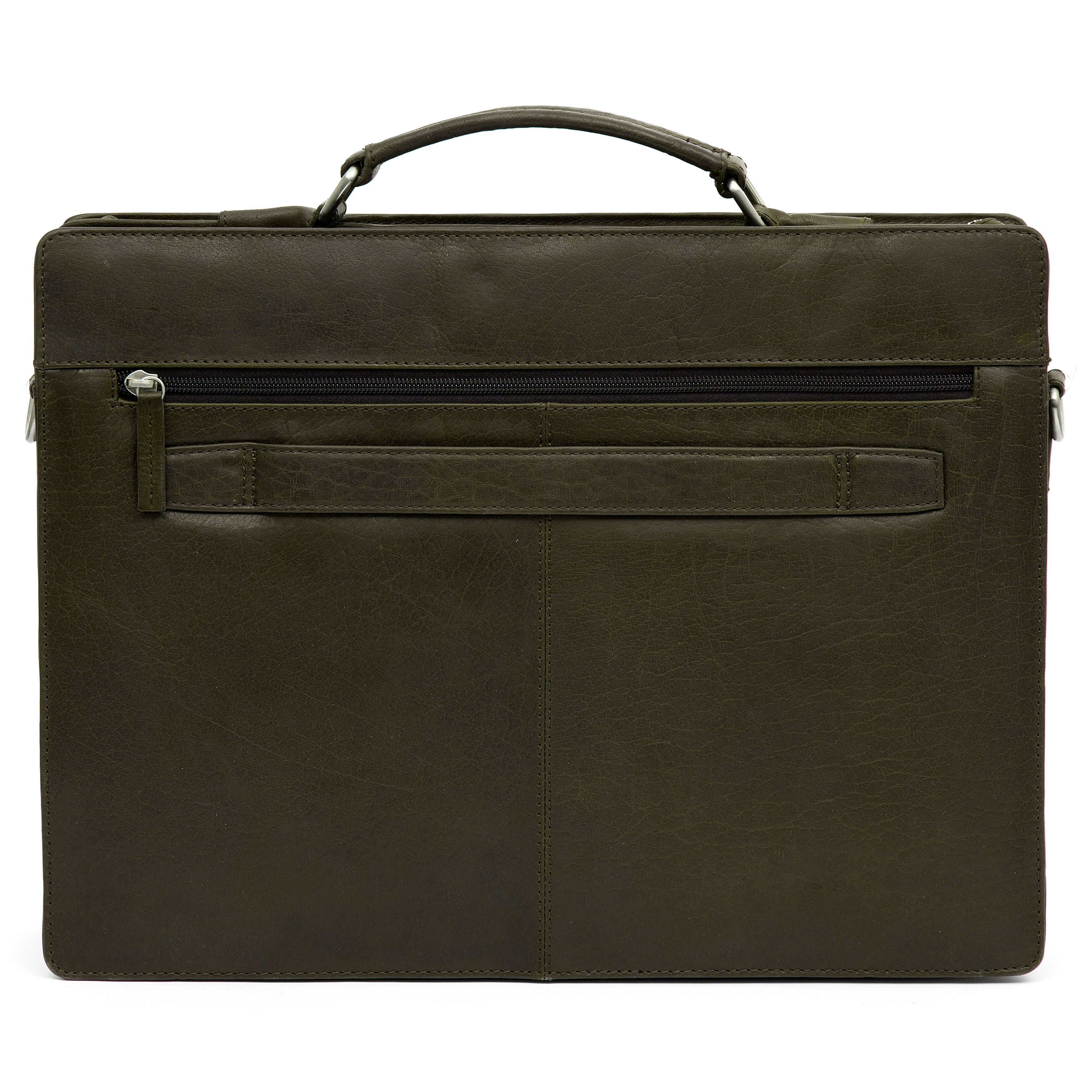Montreal Olivengrønn Kompakt Skinnkoffert - 4