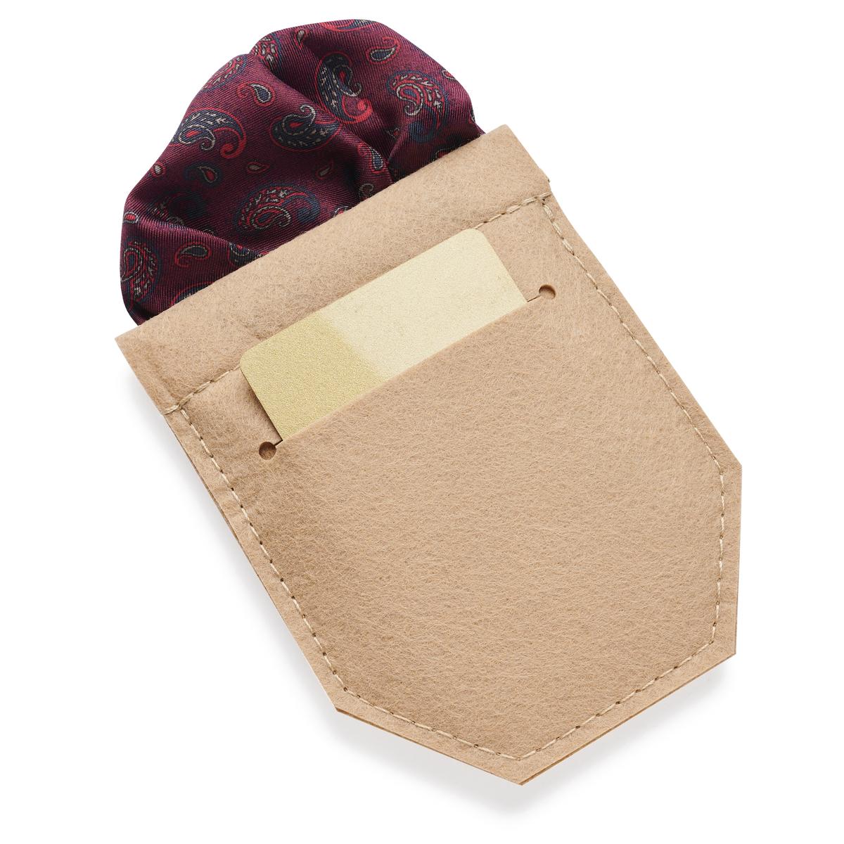 Sand Felt Pocket Square Holder | In stock! | Trendhim