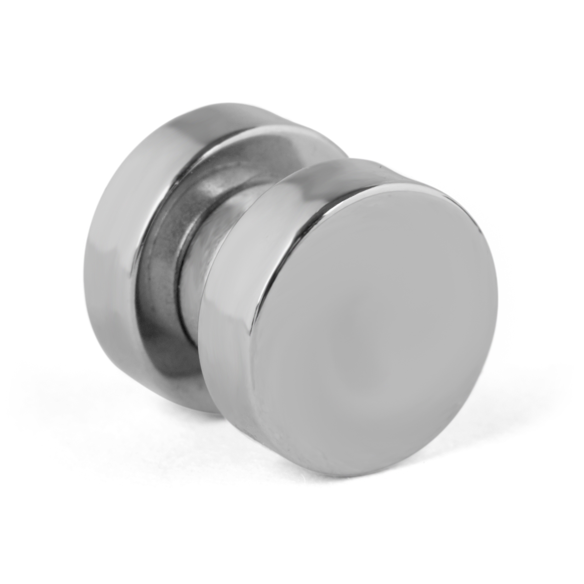 8 mm Magnetisk Blå Krystal Ørering - 3