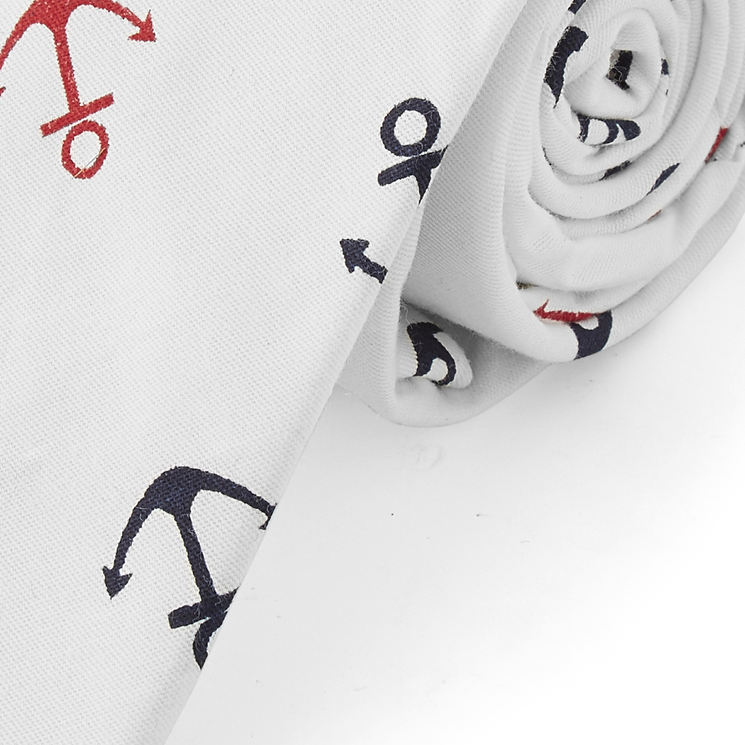 Jasny krawat w kotwice - 2