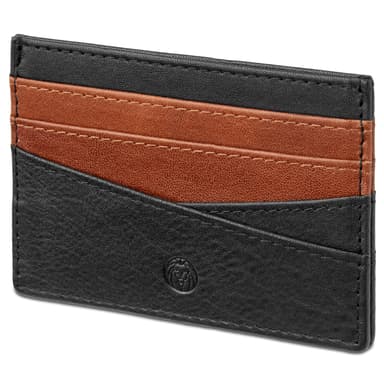 Lacey Black Leather RFID Card Holder Lacey Black Leather RFID Card Holder