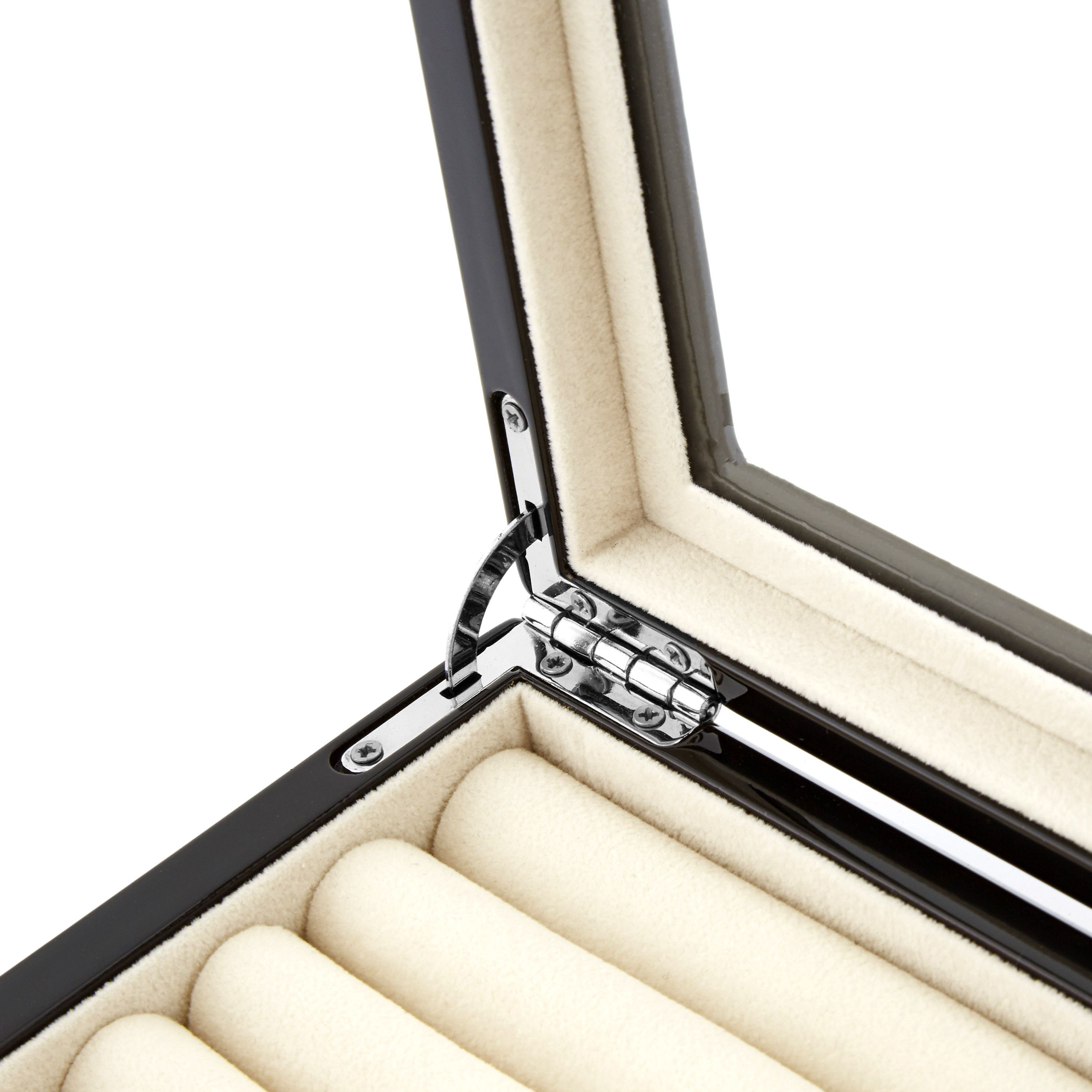 Elegant Mansjettknappetui av Mørk Furu - 4