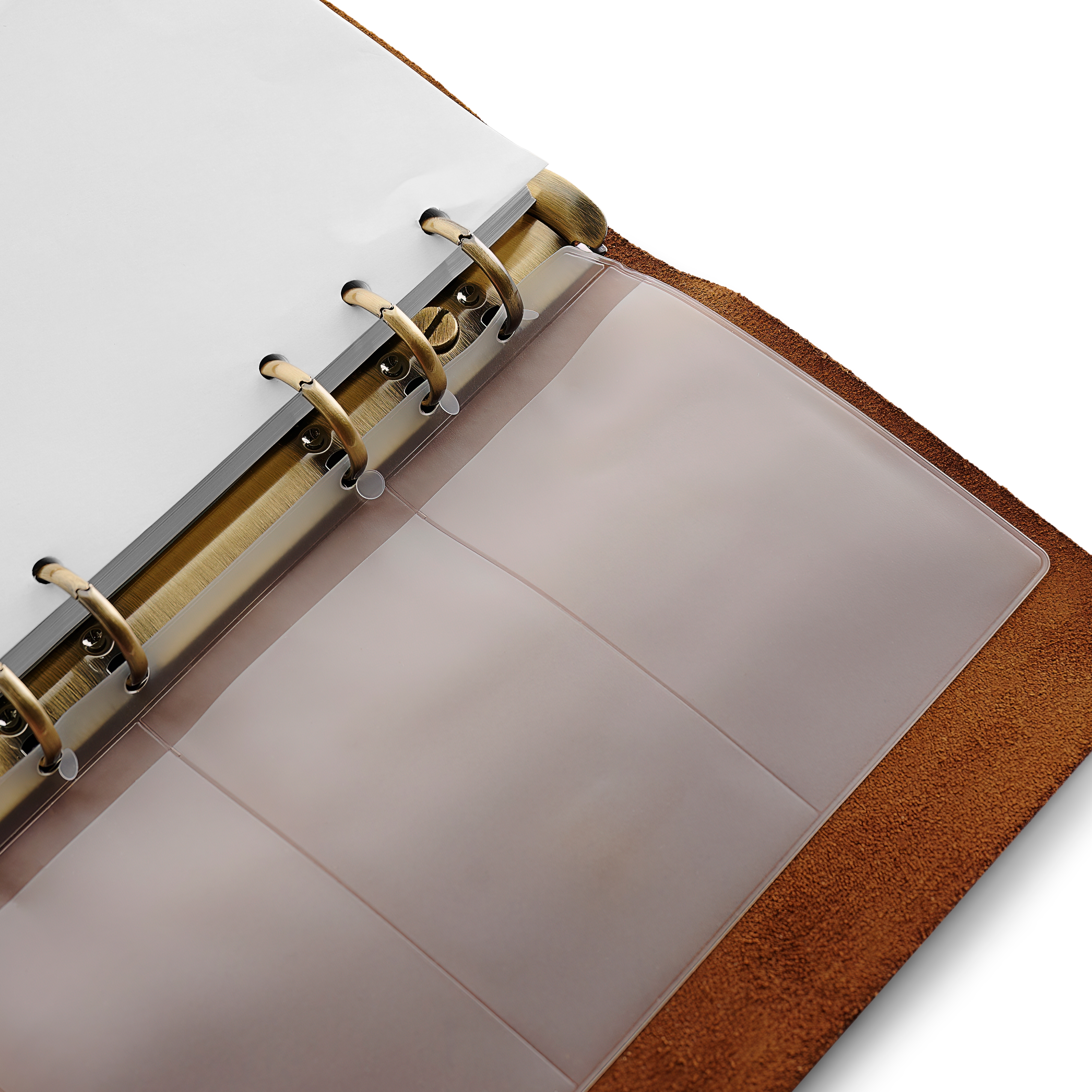 Notebook | Dark Brown Leather | Flower Clasp - 5