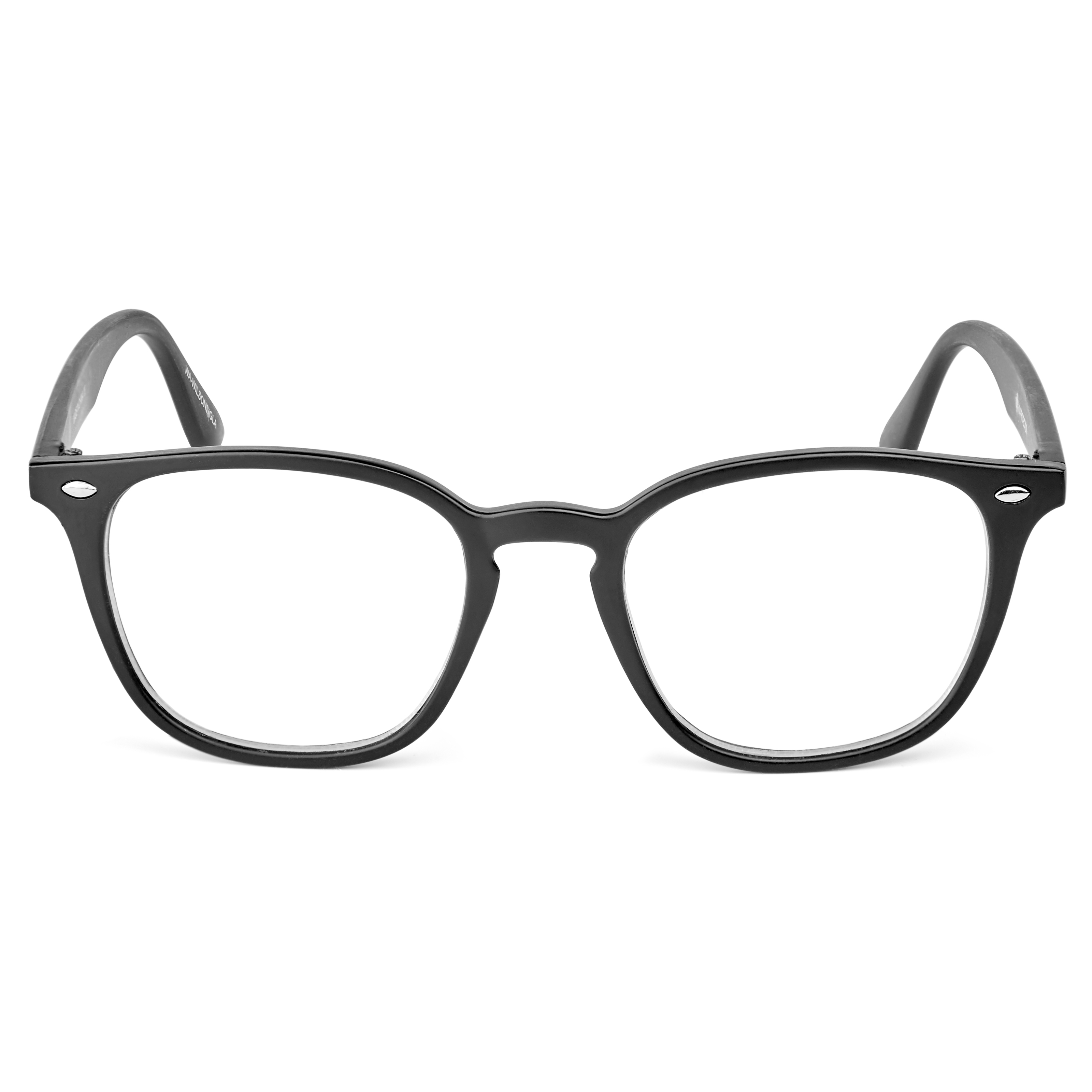 Gafas retro con lentes transparentes Wilson - 1