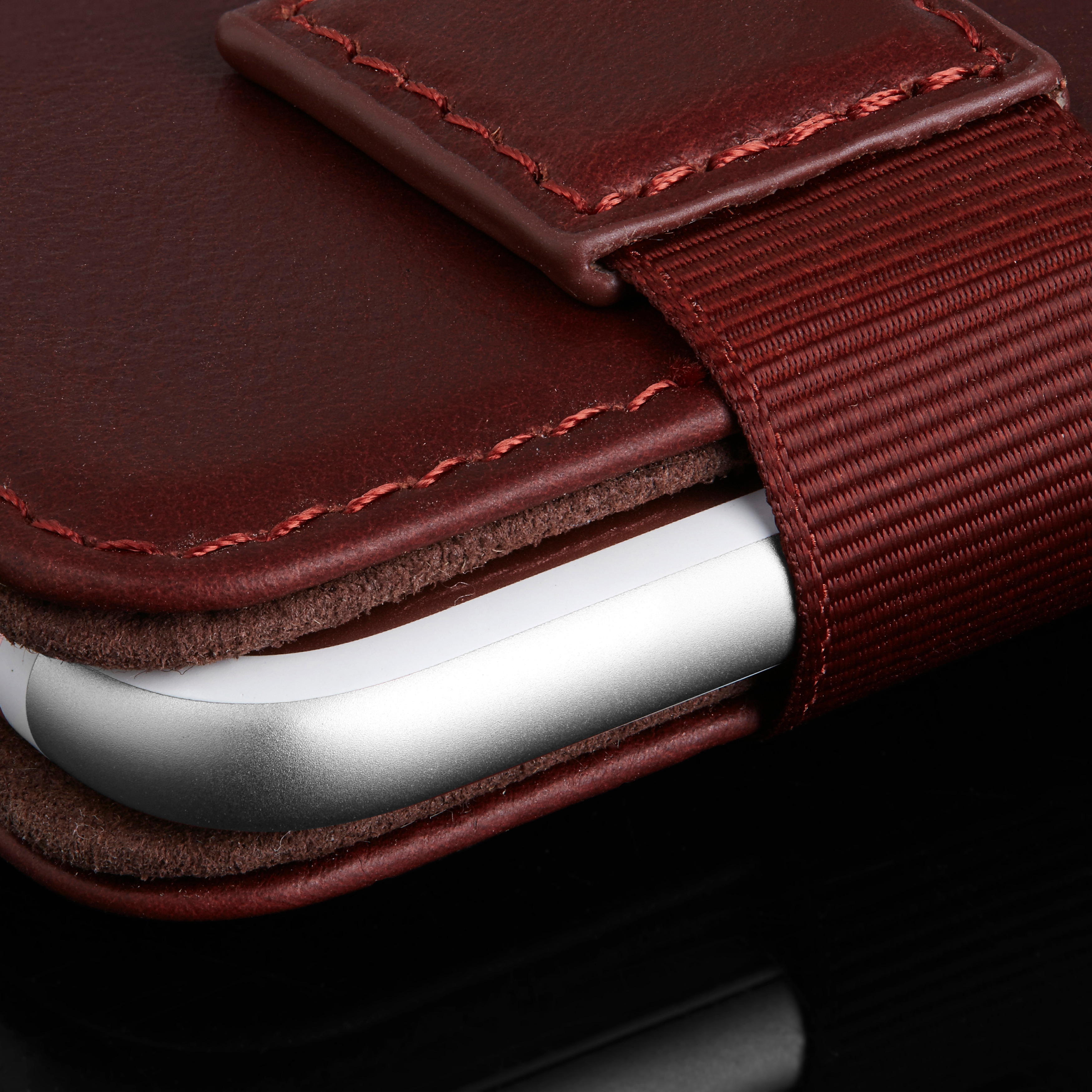 iPhone 6/7 Braune Lederhülle - 5