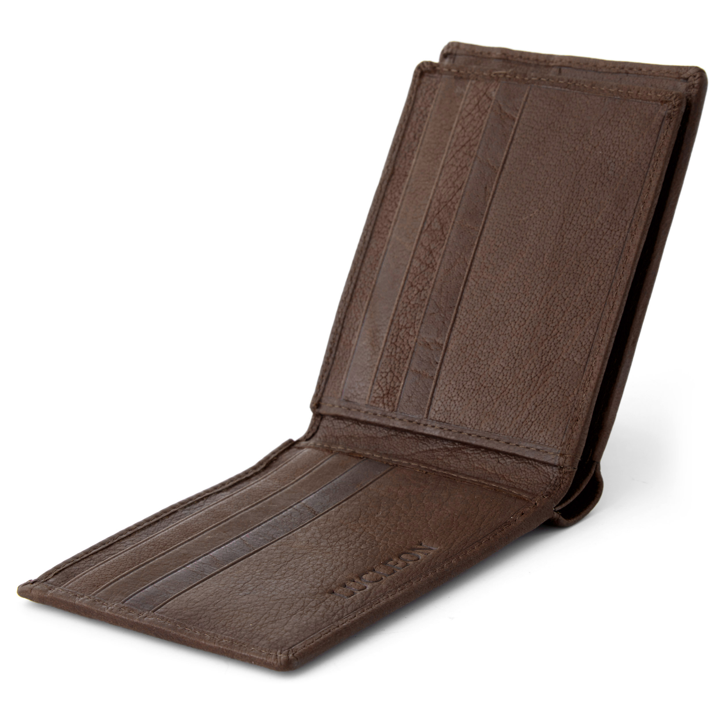 Brown California Slim Wallet - 5