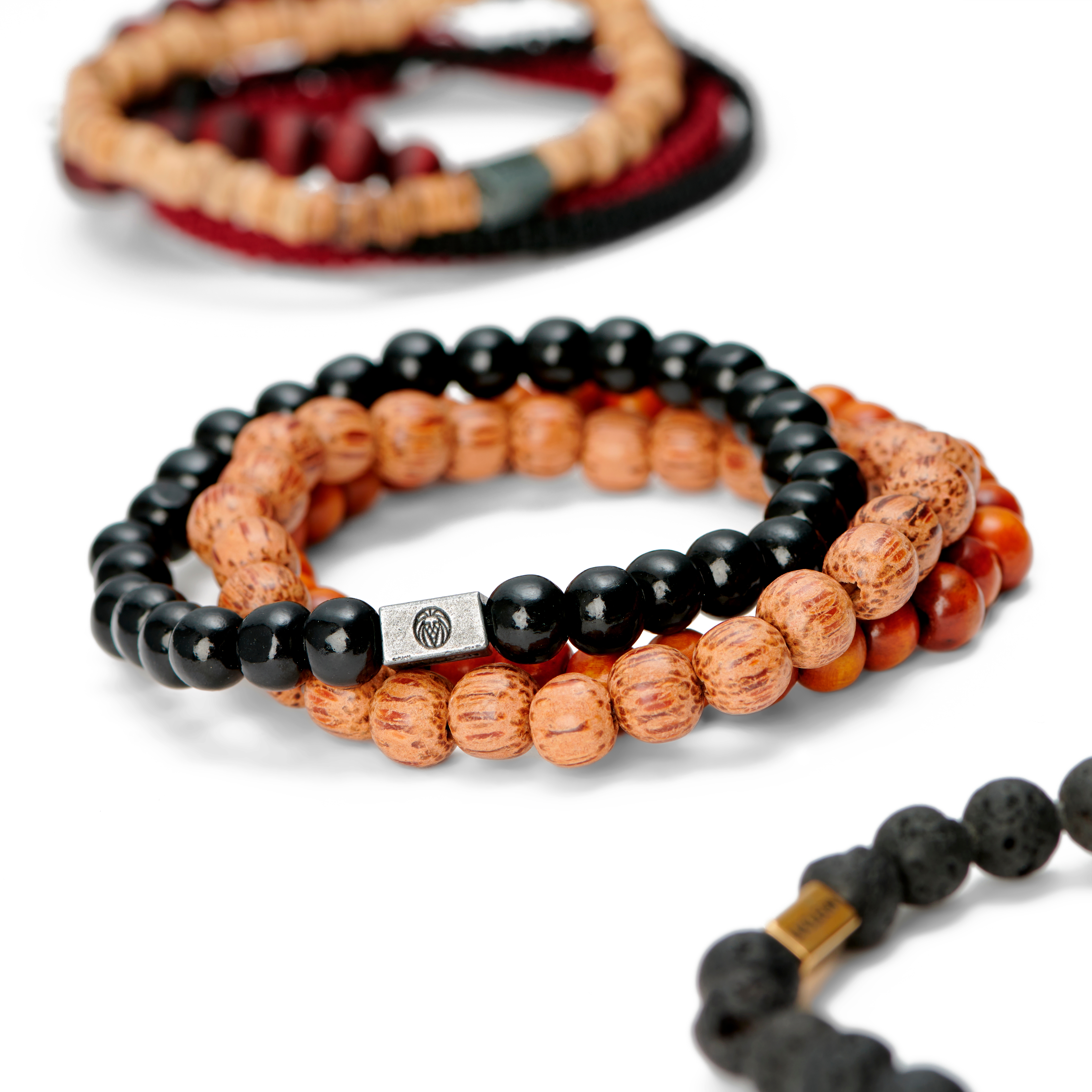 Lucleon Beaded Bracelet Collection 10-Pack - 4