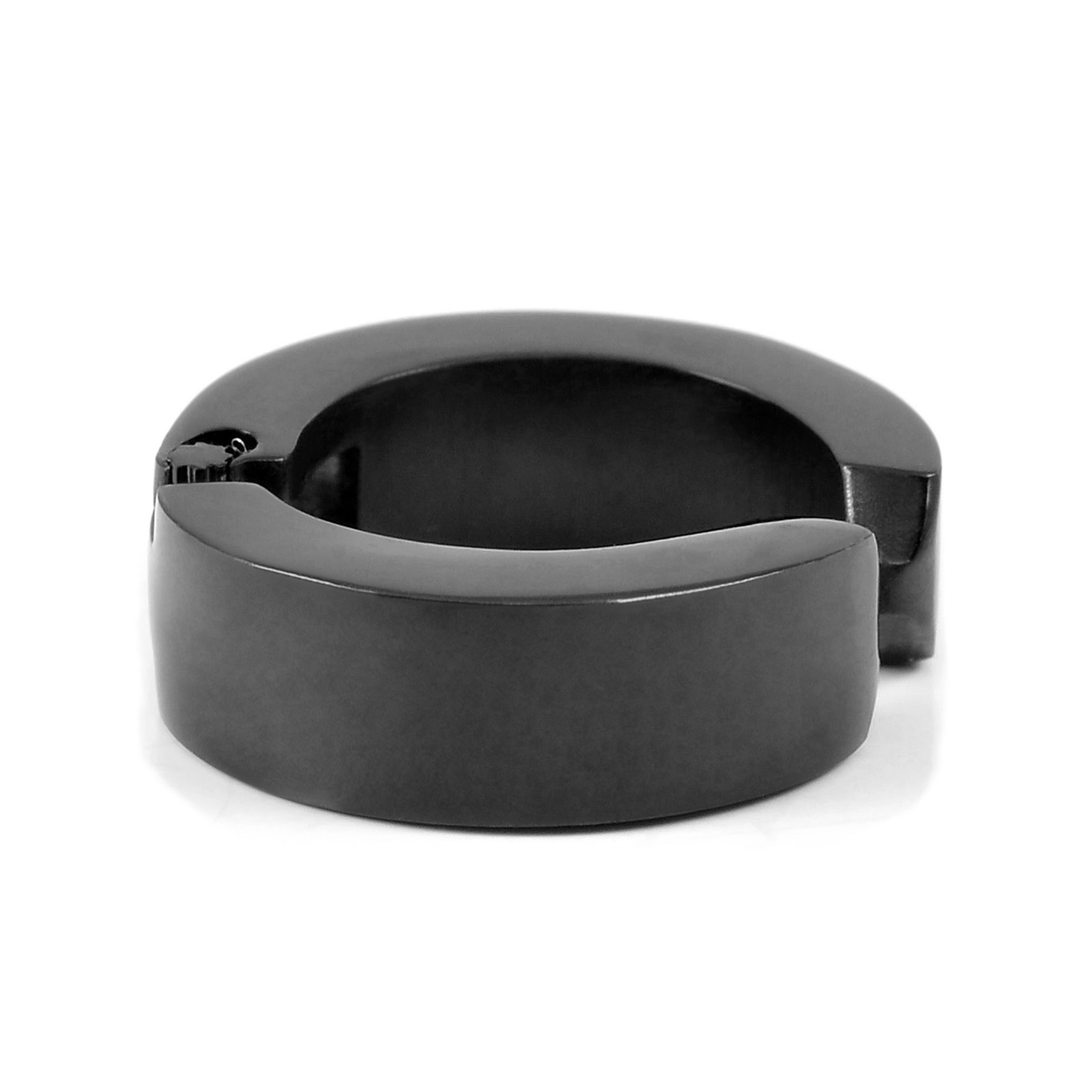 Sentio | Aro clicker de 5 estrellas de acero quirúrgico negro - 4