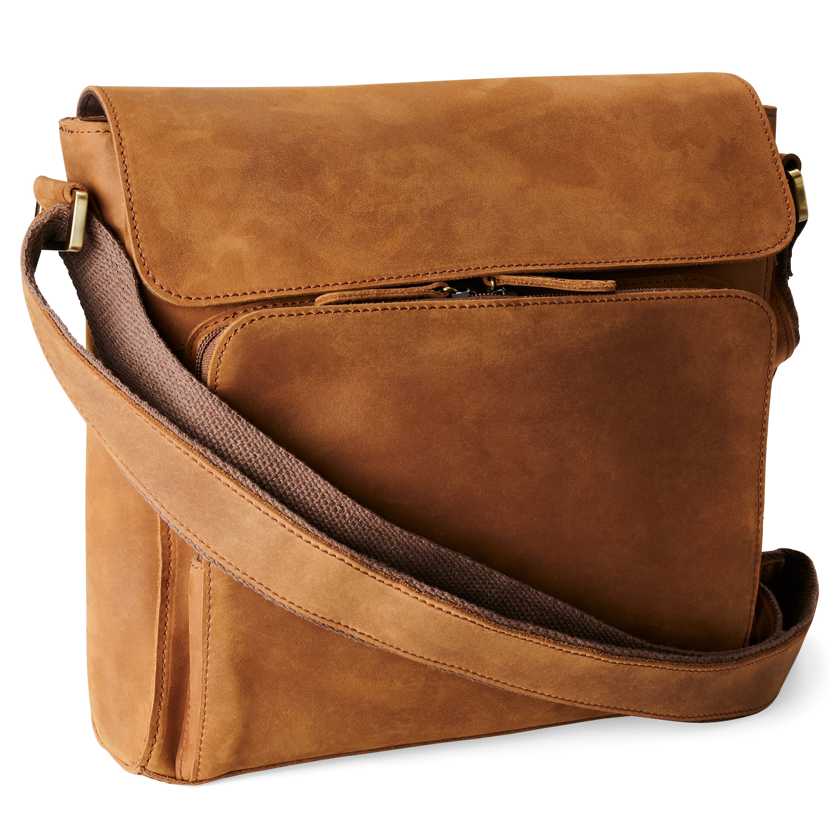 Tzika Brun Läderväska - 6