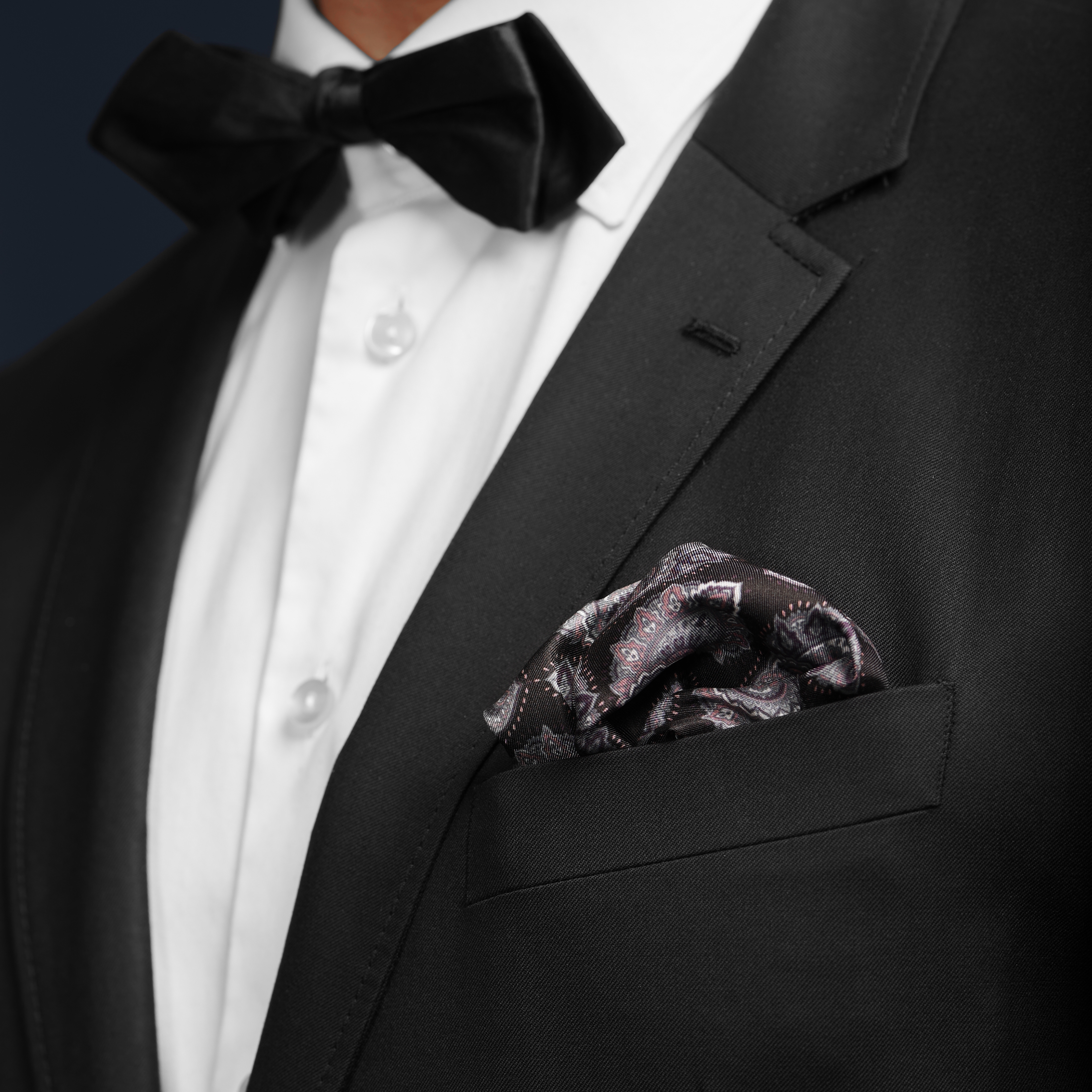 Bo Boho Seiden Einstecktuch - 3