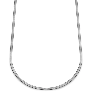 Essentials | 4 mm Silverfärgat Fiskbenshalsband Essentials | 4 mm Silverfärgat Fiskbenshalsband