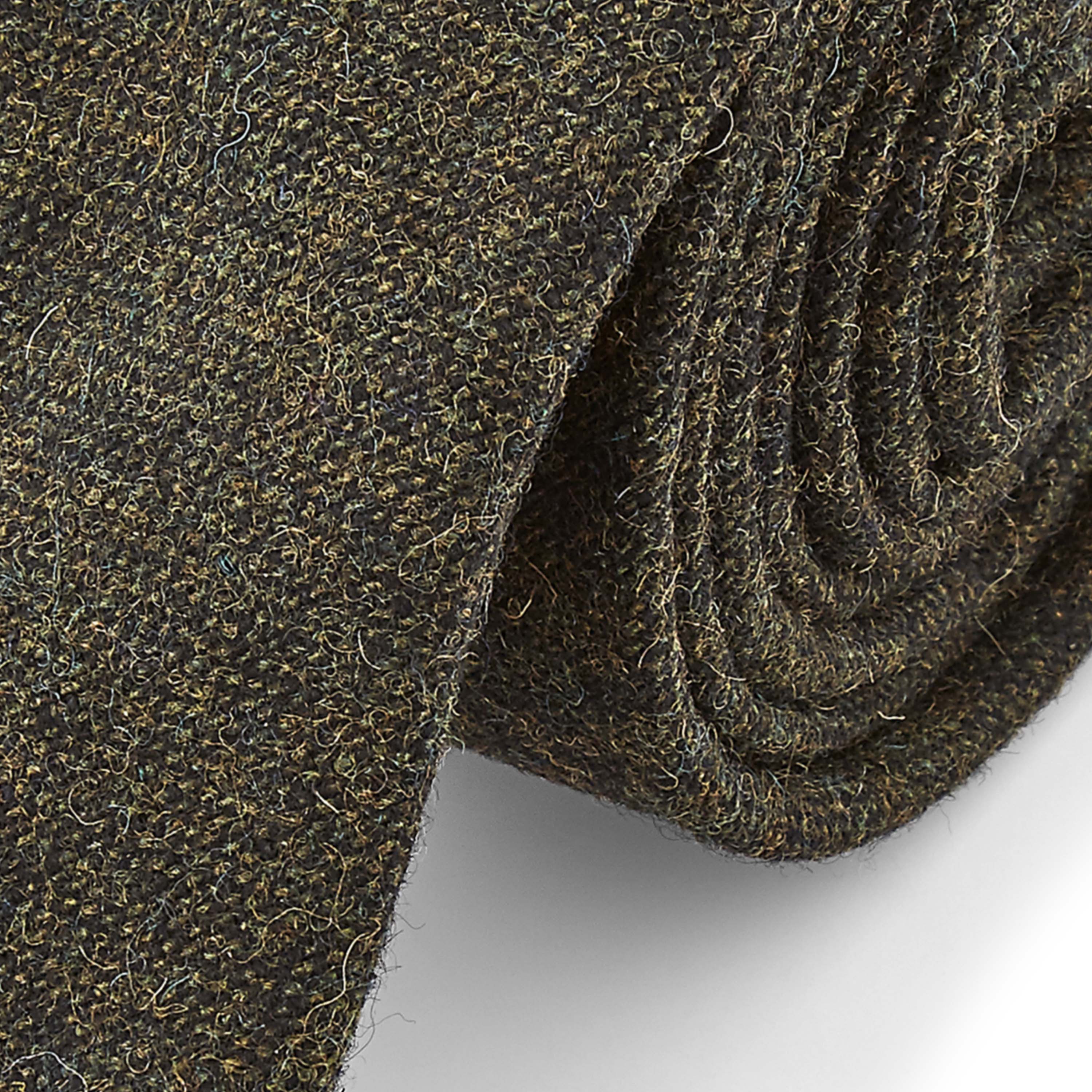 Dark Green Wool Tie - 2