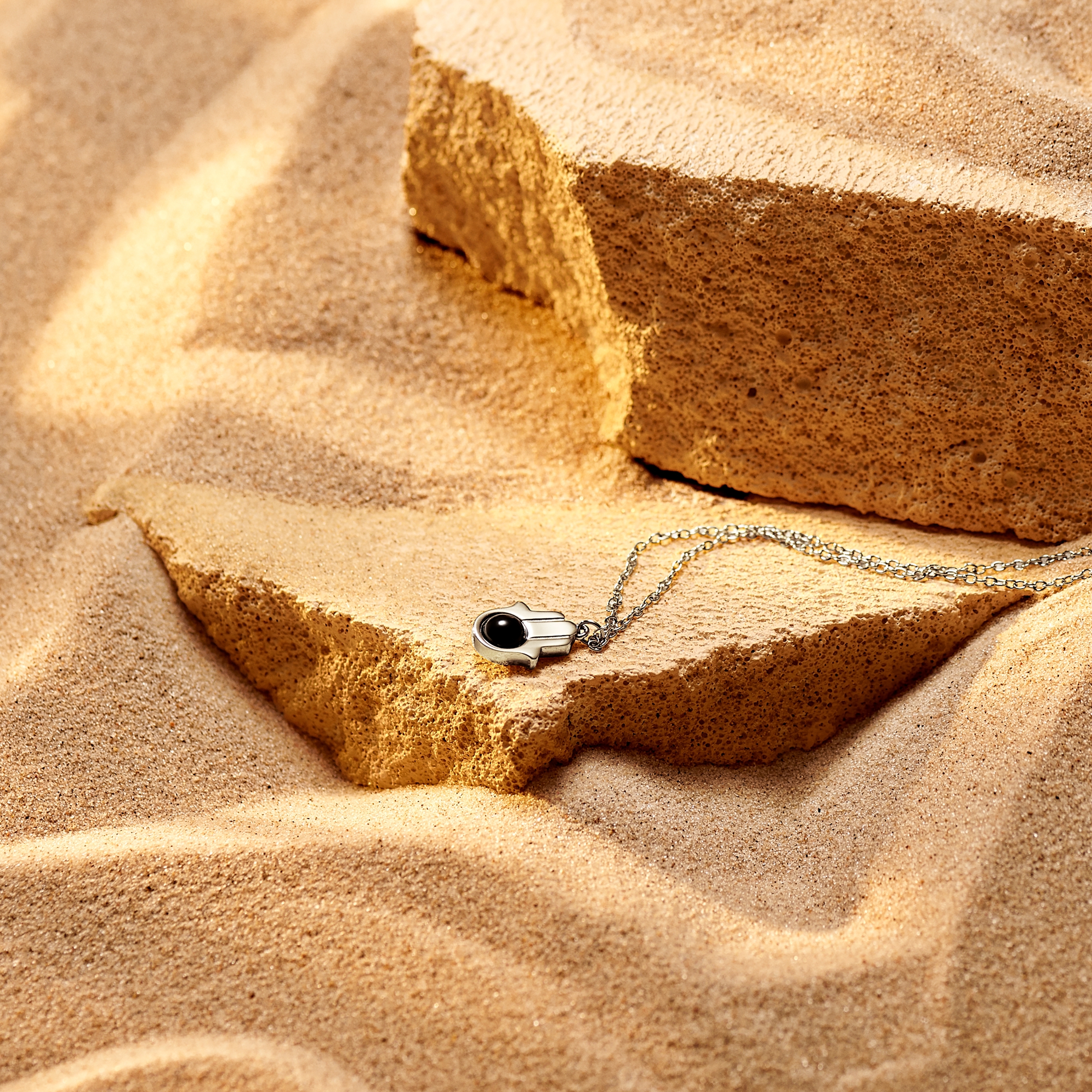 Unity | Collar de Jamsa plateado - 2