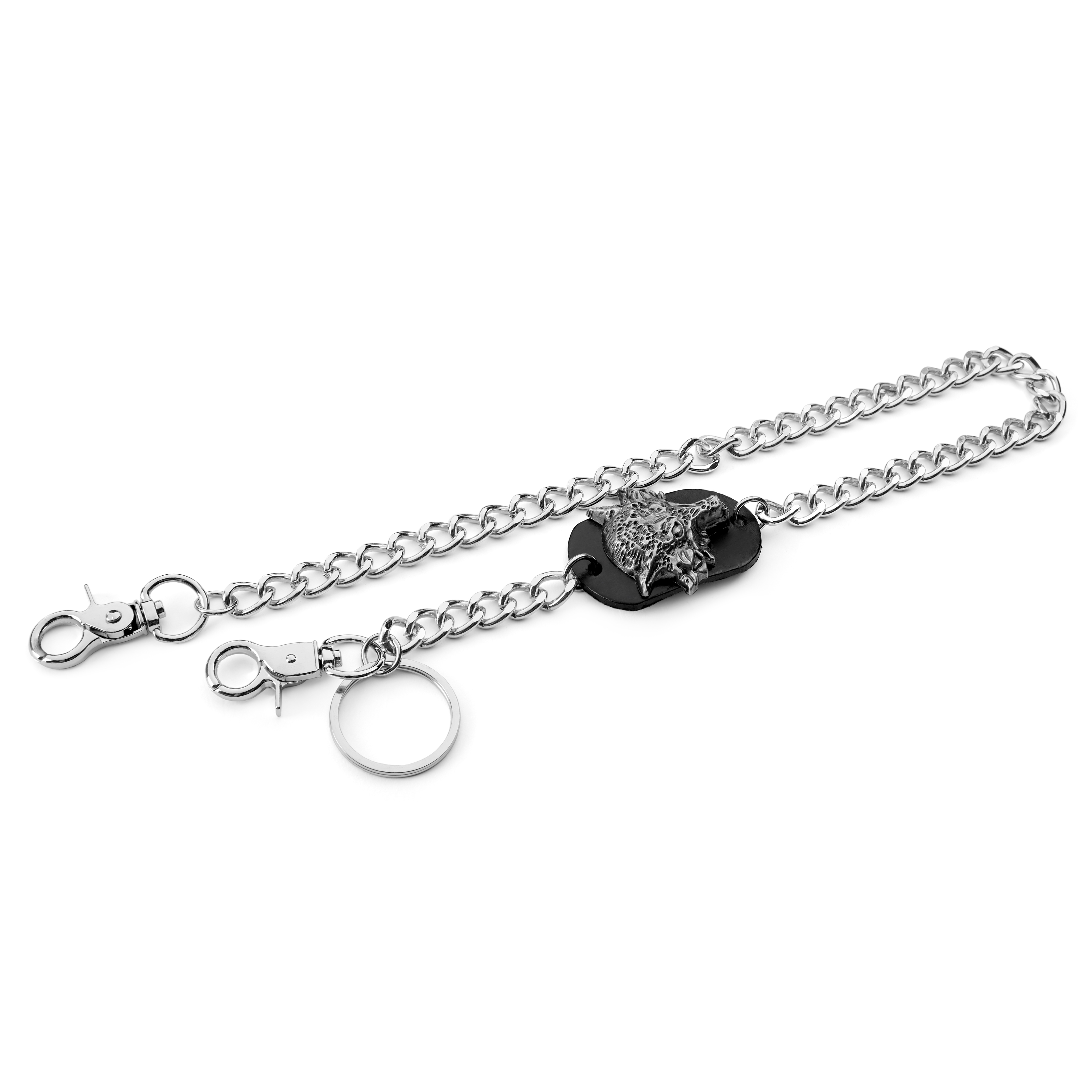 Catena per portafoglio con lupo mannaro - 2
