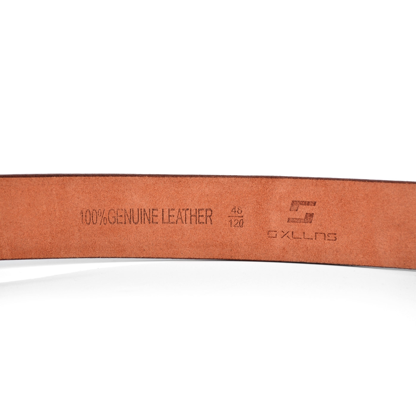 Robuster brauner Gürtel OX - 3