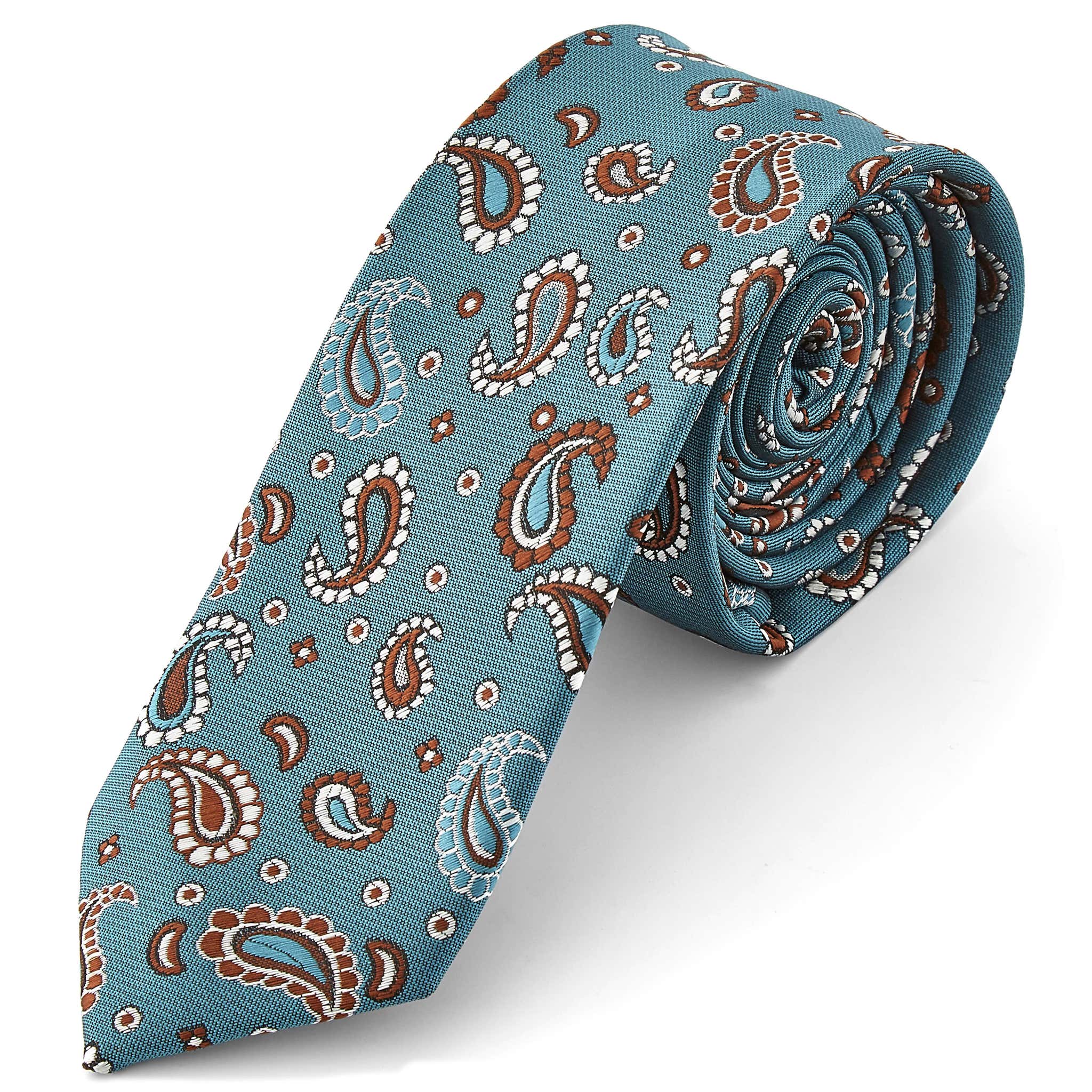 pale turquoise tie
