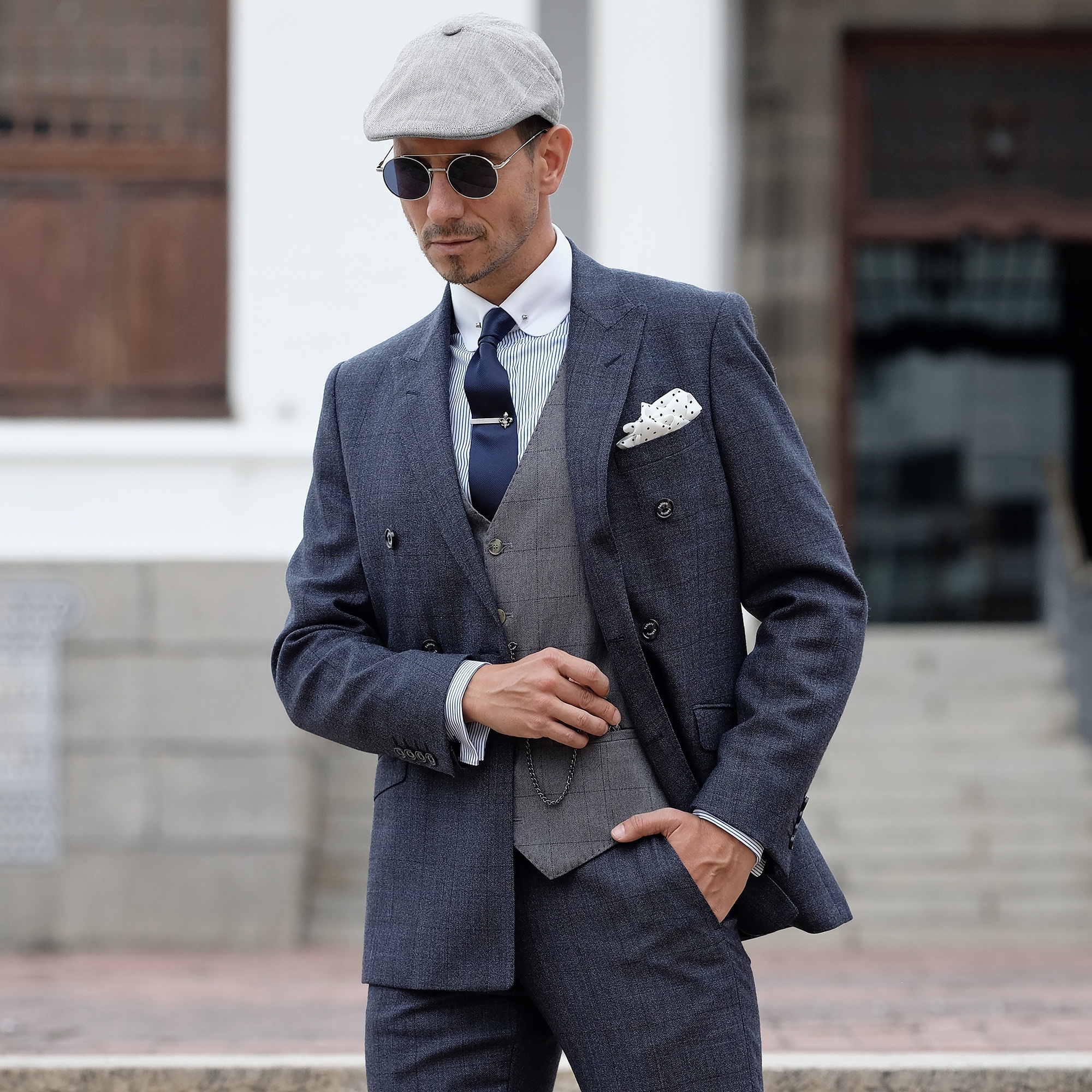 Svarte Stilige Maskuline Mansjettknapper - 3