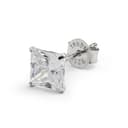 Nova | 925 sterlingsølv firkantet 7A premium zirkonia-øredobb – 6 mm Nova | 925 sterlingsølv firkantet 7A premium zirkonia-øredobb – 6 mm