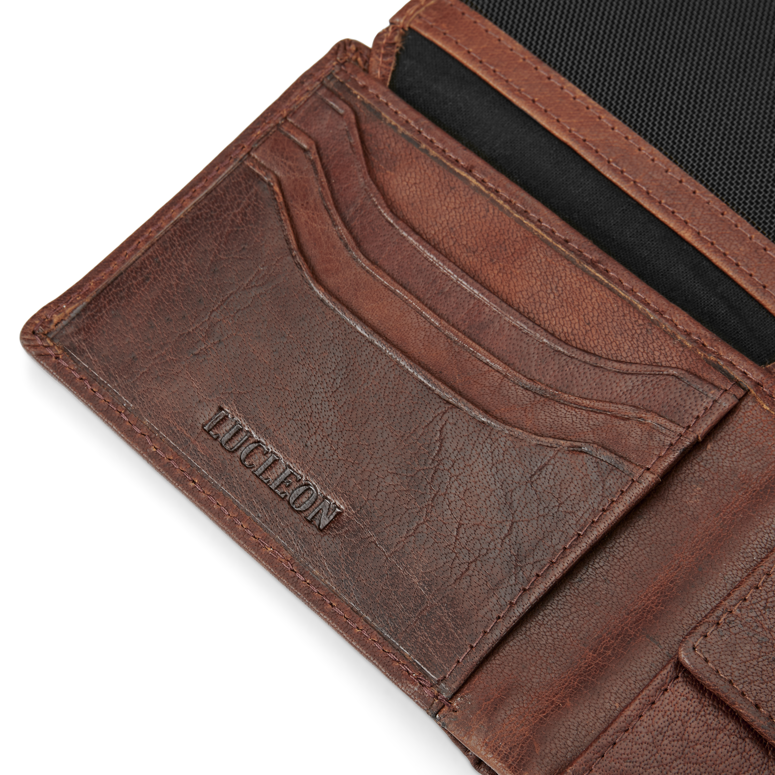 Montreal Quick Bifold Tan Leather Wallet - 7